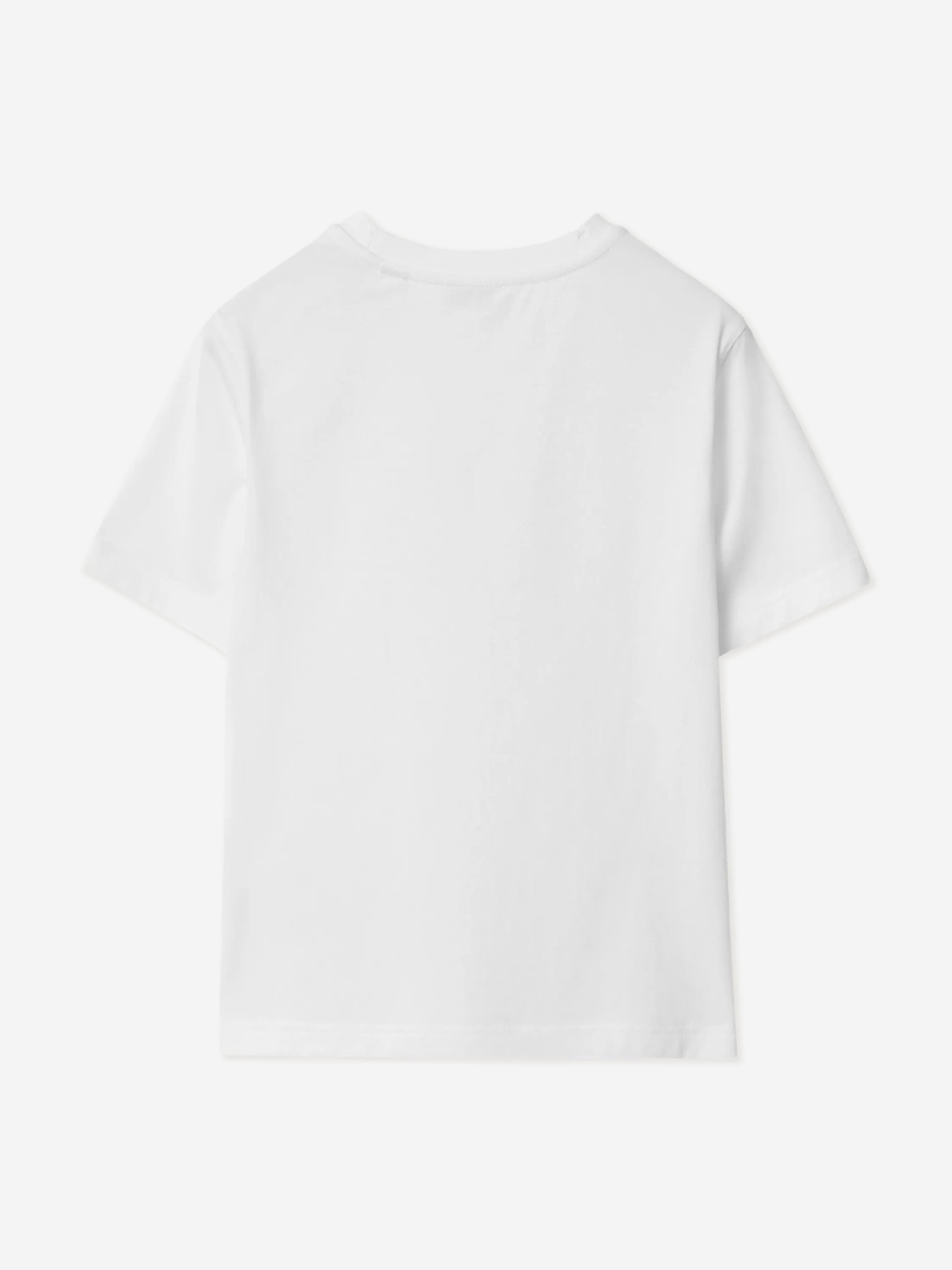 Burberry Boys Cedar Colourful EKD T-Shirt in White | Childsplay