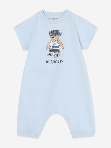 Burberry Boys Boys Jensen Teddy Surf Romper in Blue | Childsplay