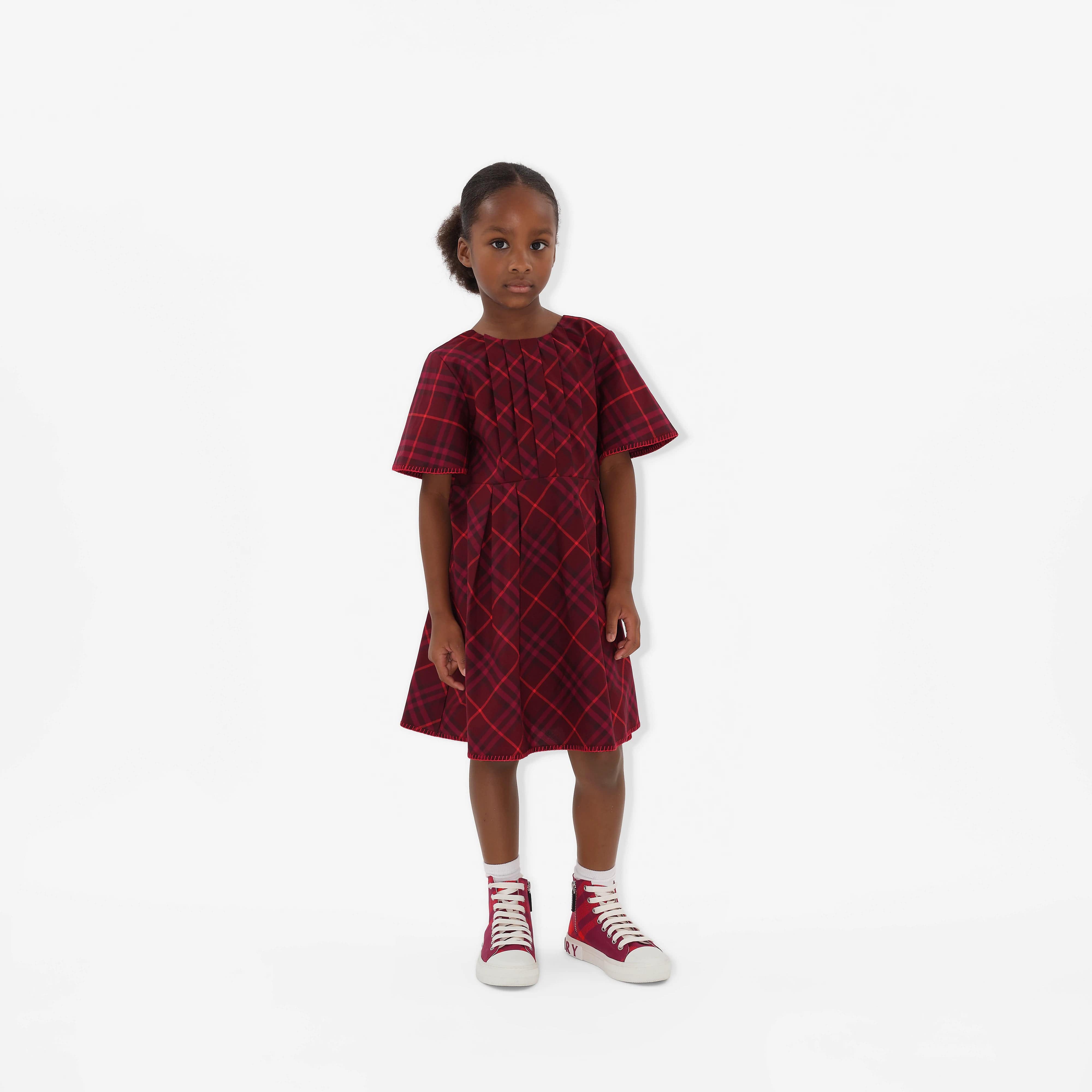 Burberry red dress on sale