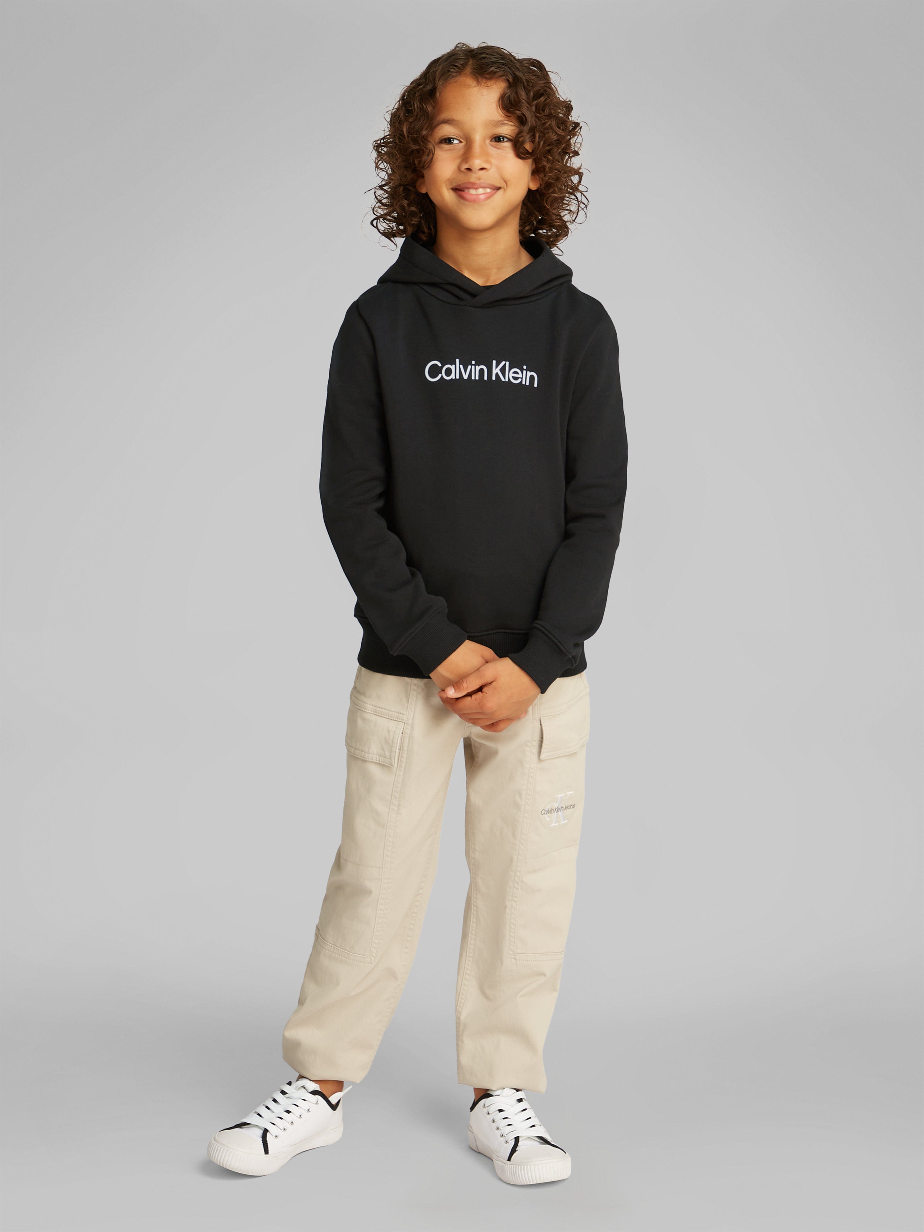 Boy Clothes Calvin Klein Junior Hoodie Calvin Klein Calvin Klein