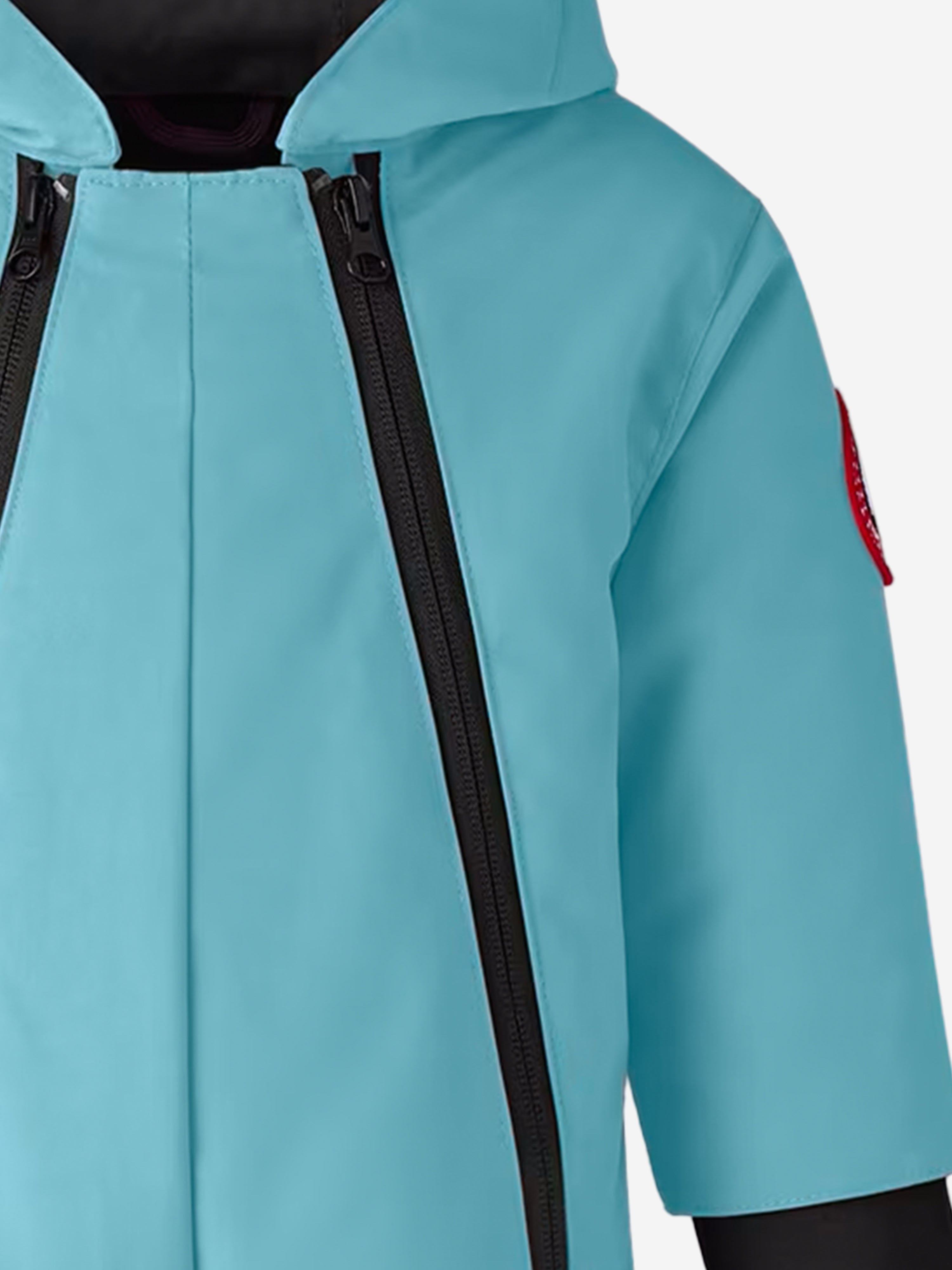 Canada Goose Baby Down Padded Lamb Snowsuit in Blue | Childsplay