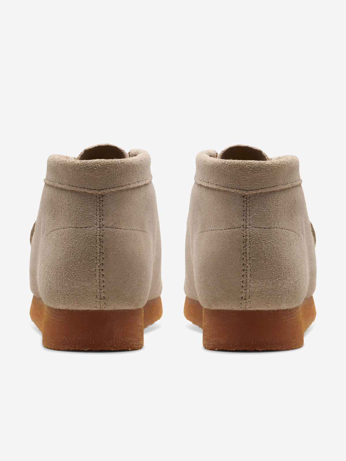 Clarks Originals Wallabee Kids Size US 4 EU 36 Beige Suede Crepe Sole Lace Up The Wallabee™ in Maple suede. Available in toddler sizes via  main image 4