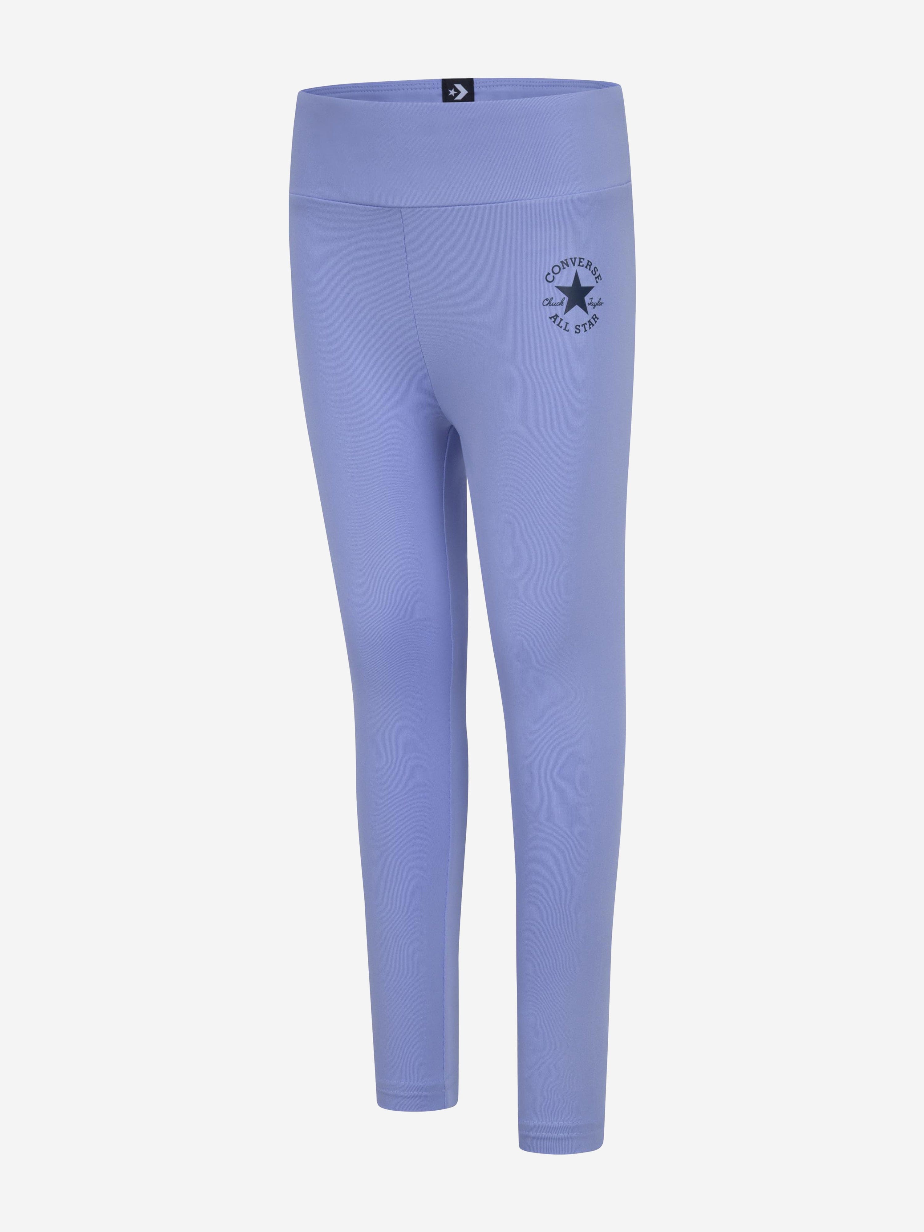 Converse Girls Chuck Patch High Rise Leggings in Blue | Childsplay