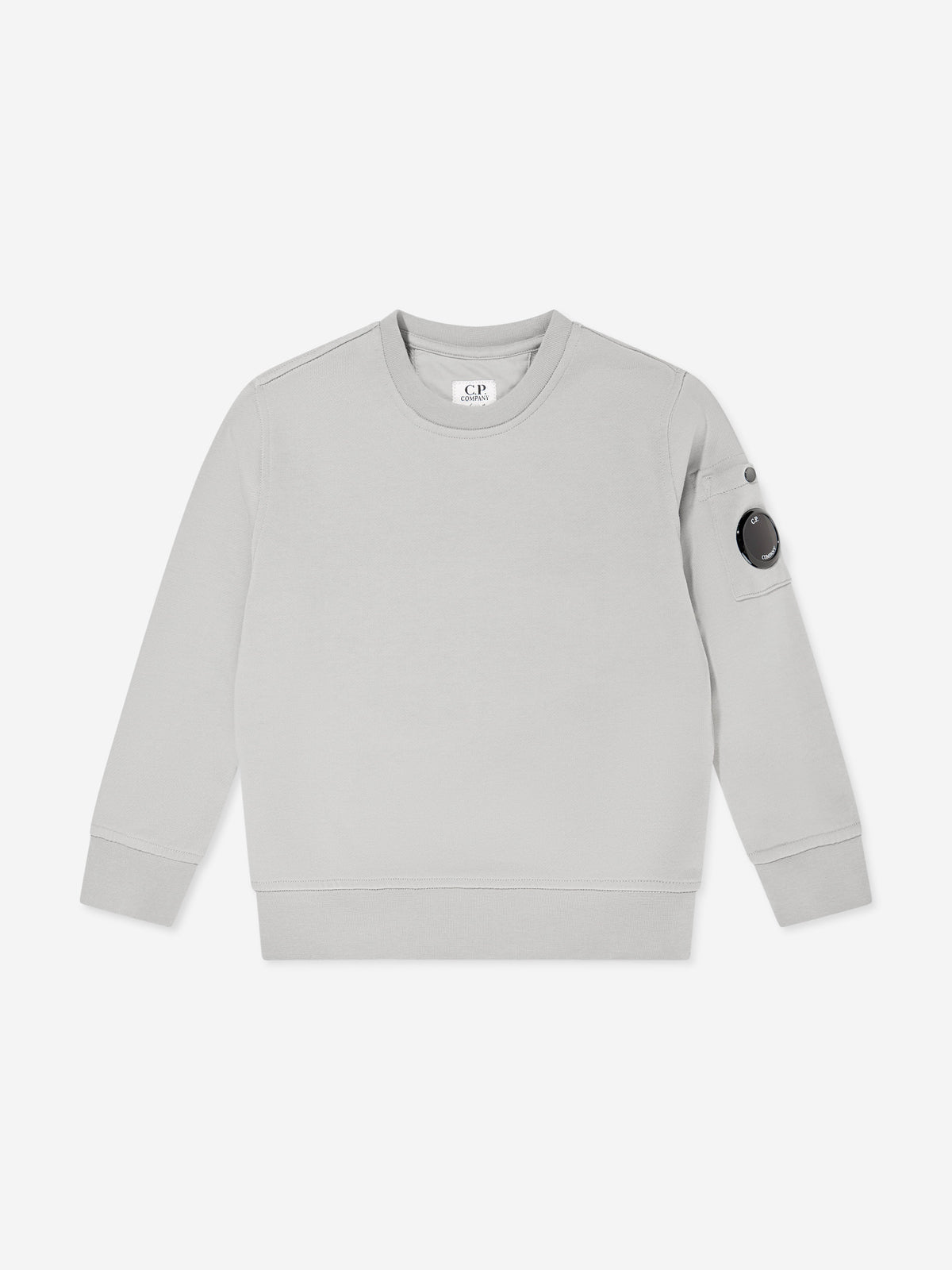 C.P. Company Boys Lens Sweatshirt in Grey | Childsplay Clothing