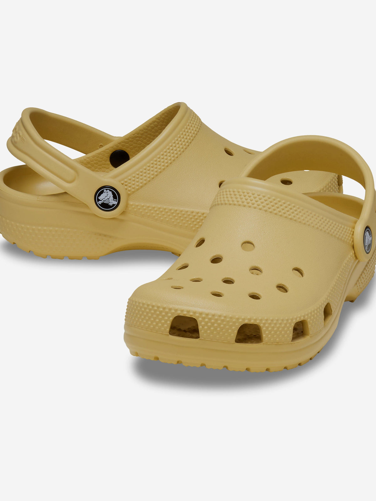 CROCS Kids Classic Clog - Beige Crocs Kids Classic Clogs in Beige | Childsplay Clothing main image 4