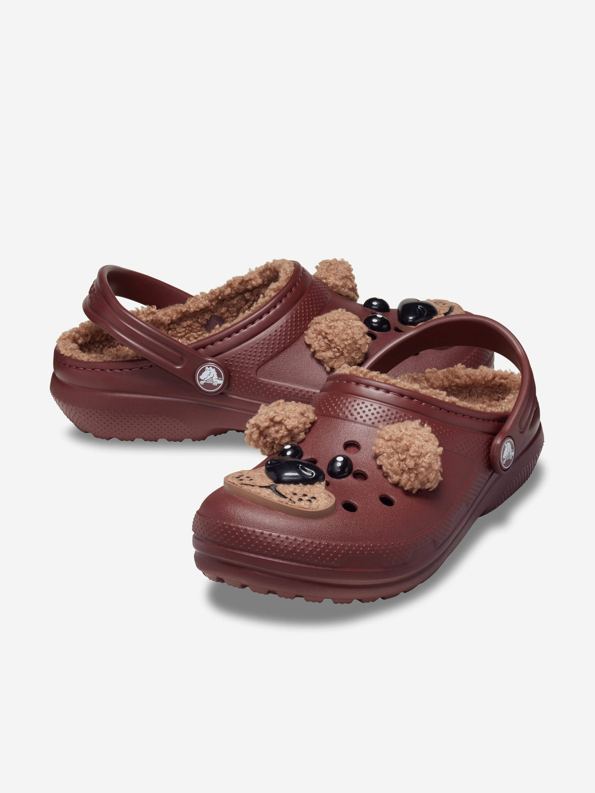 CROCS Kids Brown Slippers with Cartoon Charms Crocs Has Partnered With Lucky Charms to Create Magically  main image 2