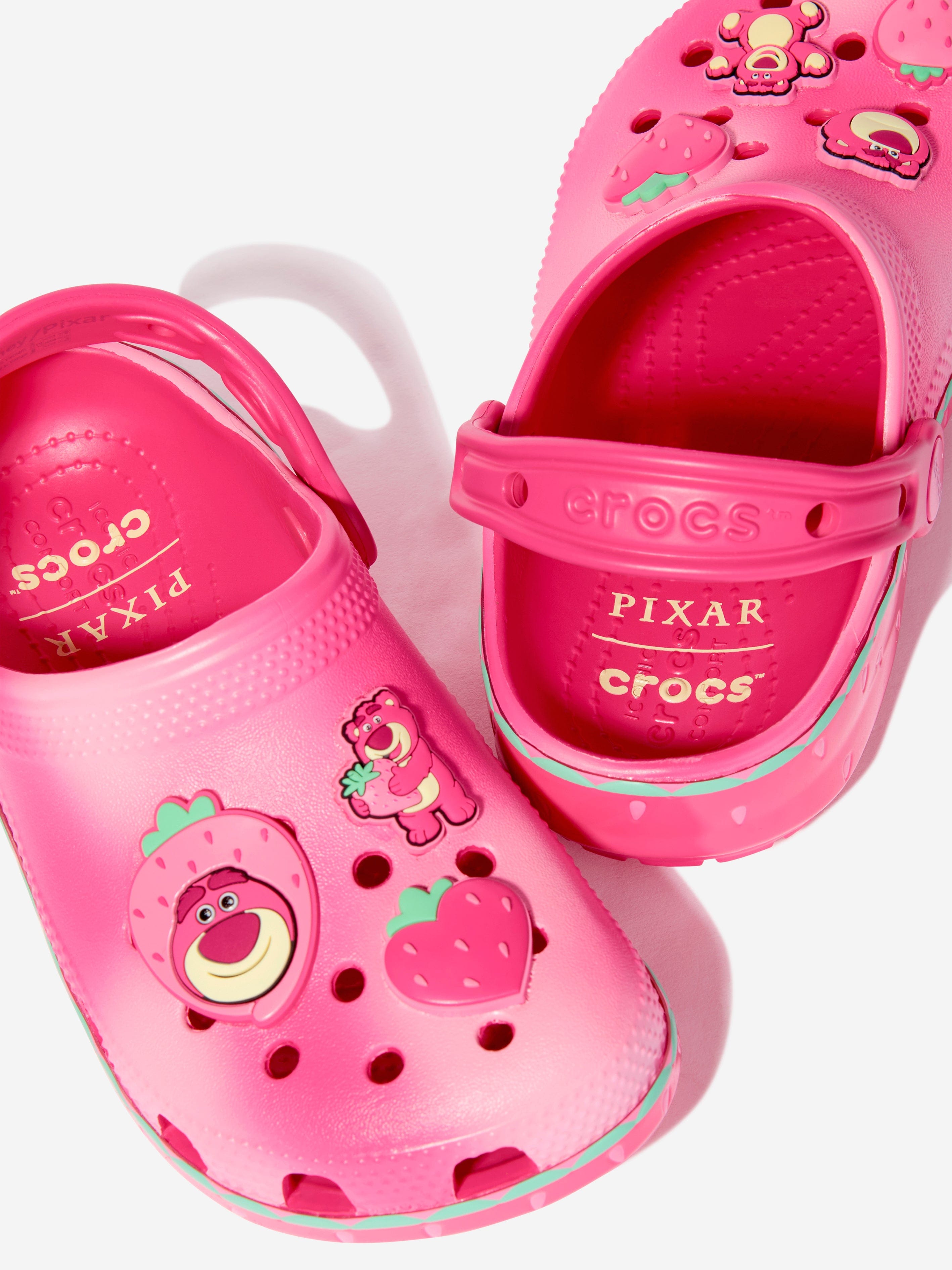 ロココローズ Crocs Crocs Girls Lotso Classic Clog in Pink | Childsplay Clothing