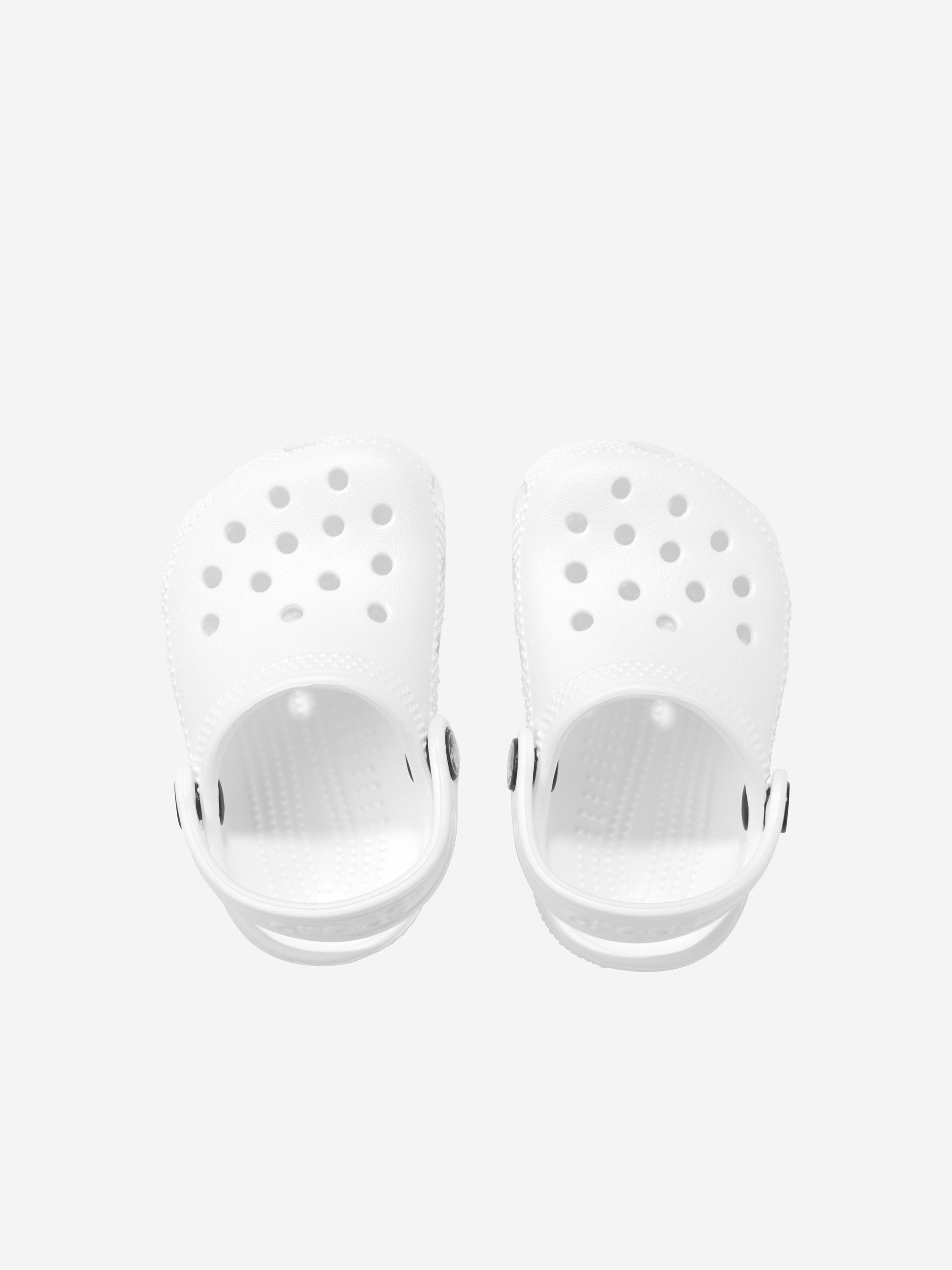 Crocs Baby Little Classic Clog in White | Childsplay Clothing