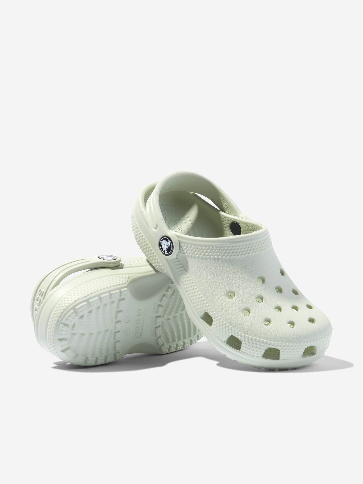 CROCS White Clogs with Green Accent Crocs Style Guide: Simple, Stylish Everyday Outfits | TikTok main image 3