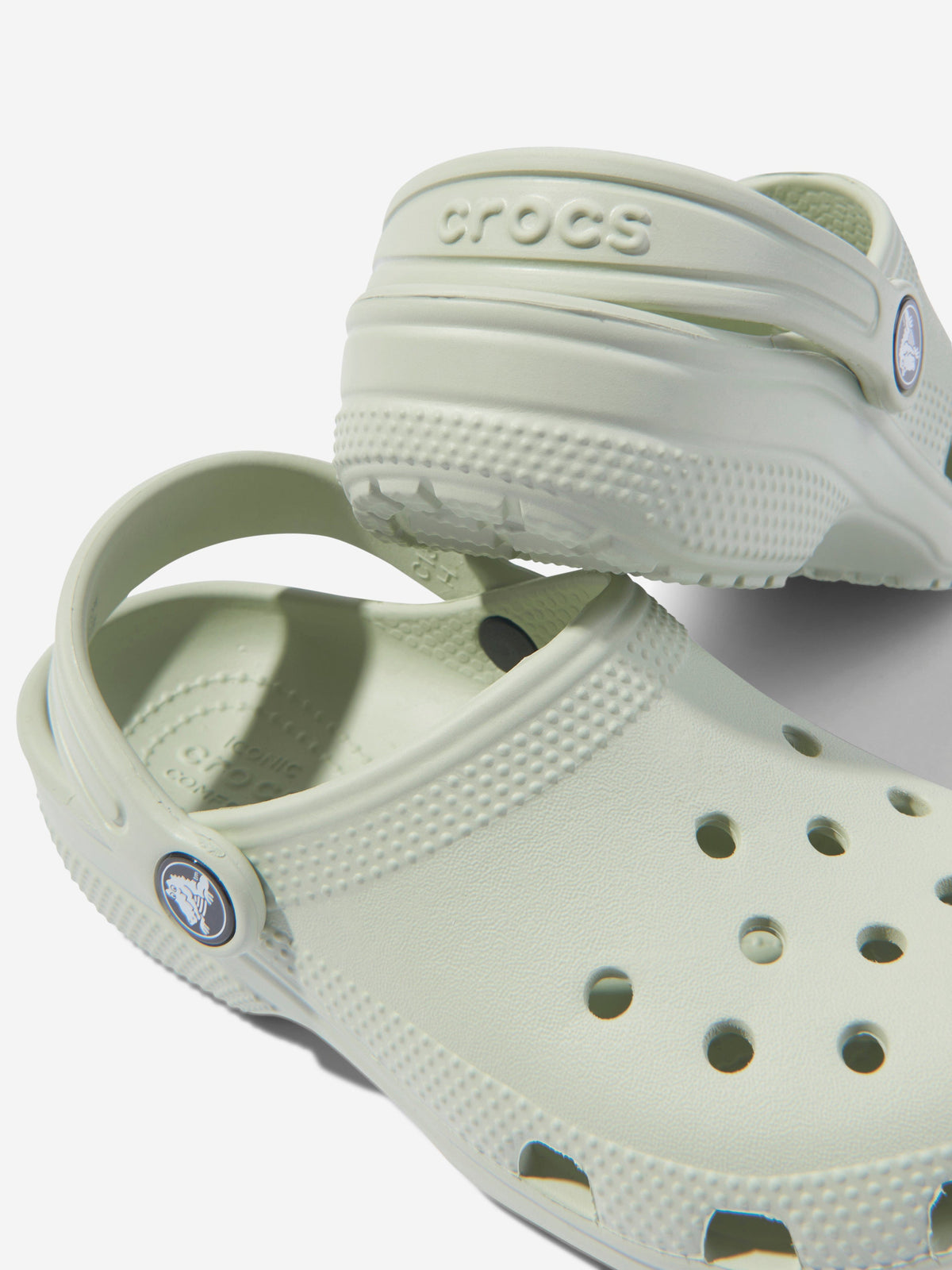 CROCS White Clogs with Green Accent Crocs Style Guide: Simple, Stylish Everyday Outfits | TikTok main image 2
