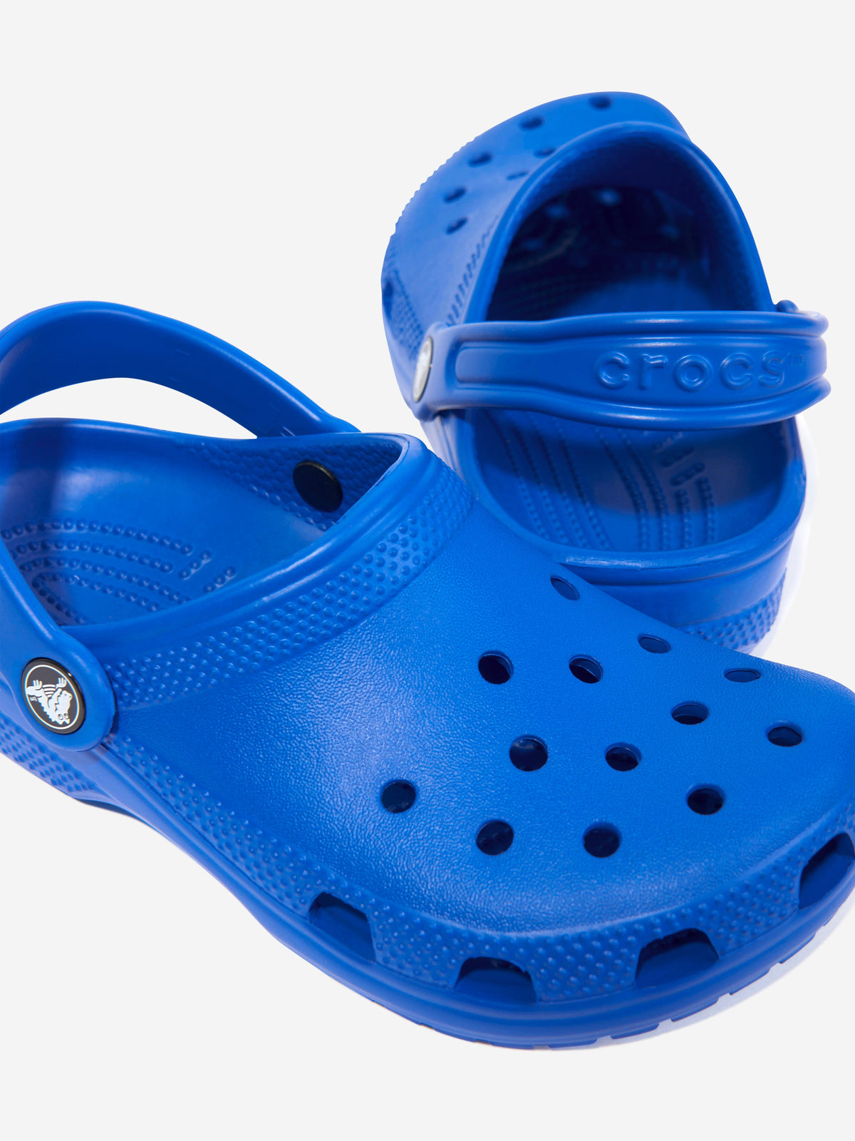 Crocs Kids Classic Clog in Blue | Childsplay Clothing display picture 2