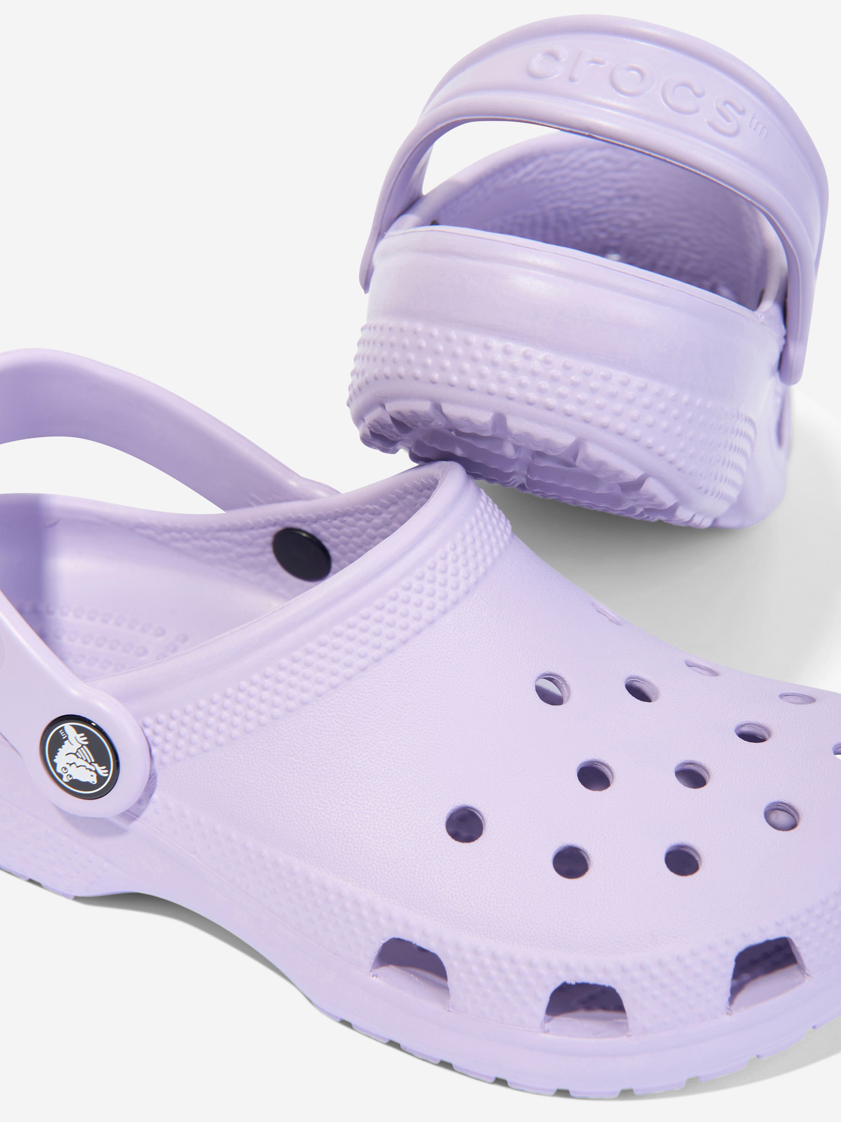 Crocs Crocs Girls Classic Clog in Purple Childsplay Clothing