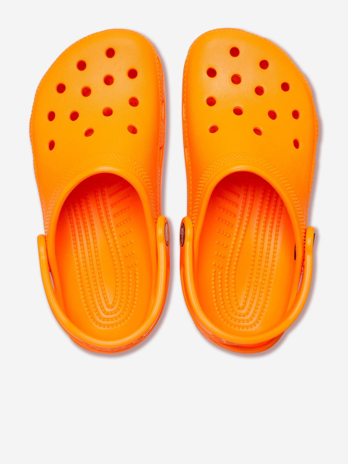 Crocs Kids Classic Clog in Orange | Childsplay Clothing display picture 2