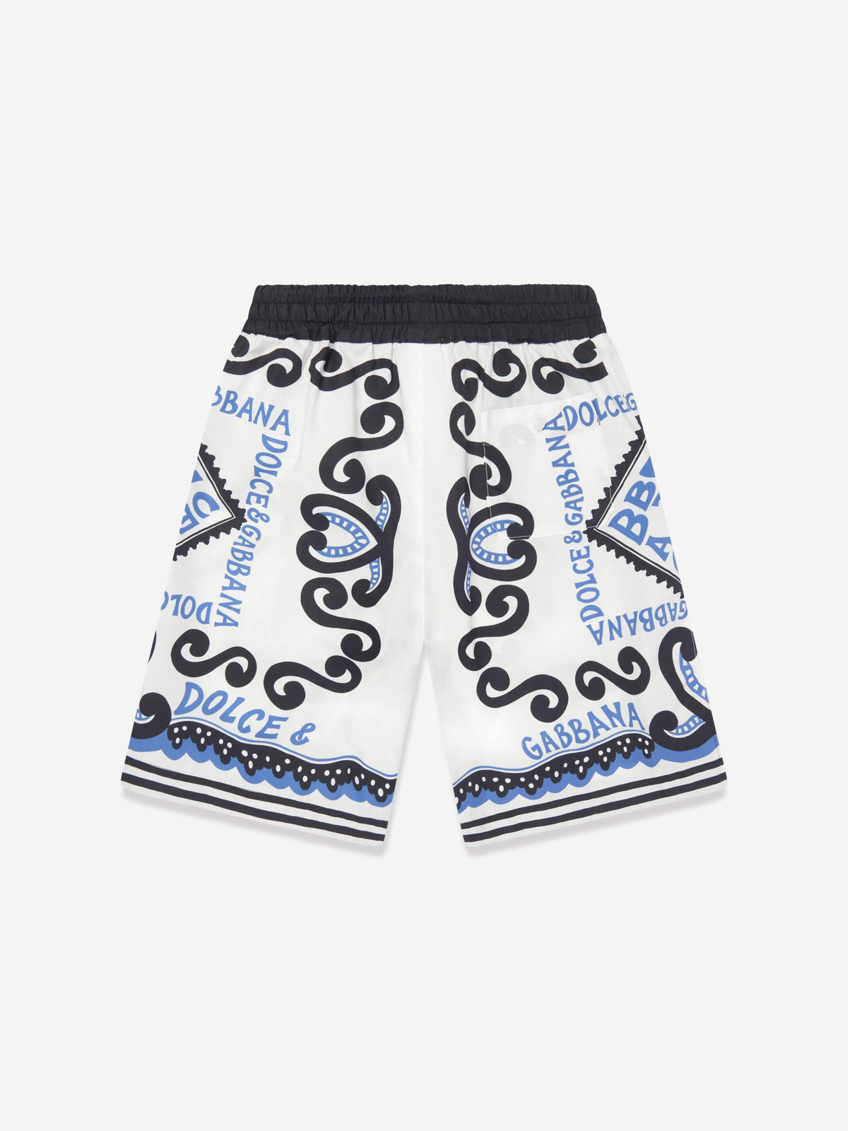 Dolce & Gabbana Boys DG Marina Bermuda Shorts in Multicolour 