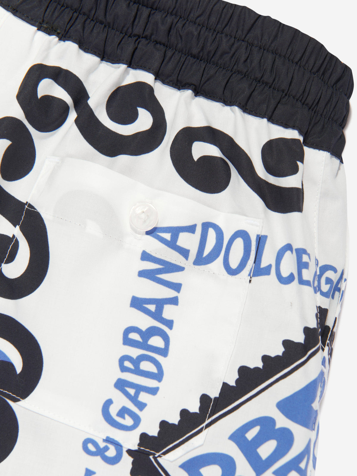 Dolce & Gabbana Boys DG Marina Bermuda Shorts in Multicolour 