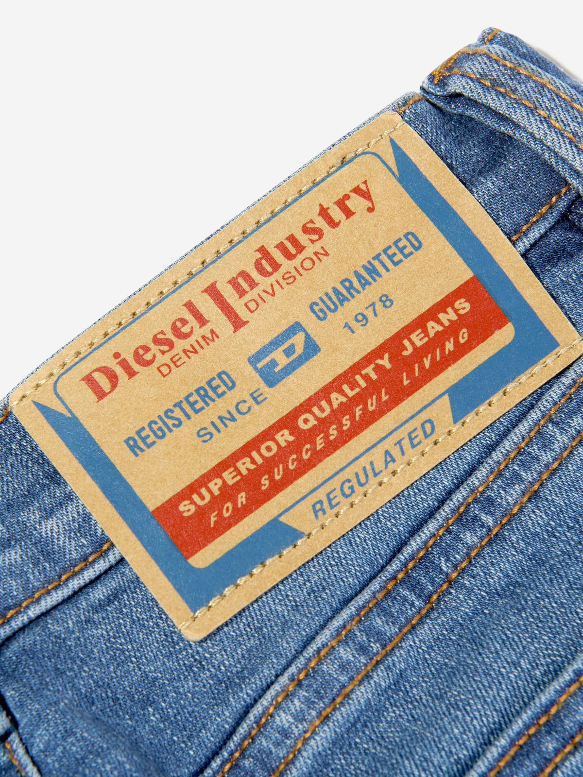 Diesel Boys Skinny Fit Jeans in Blue | Childsplay Clothing