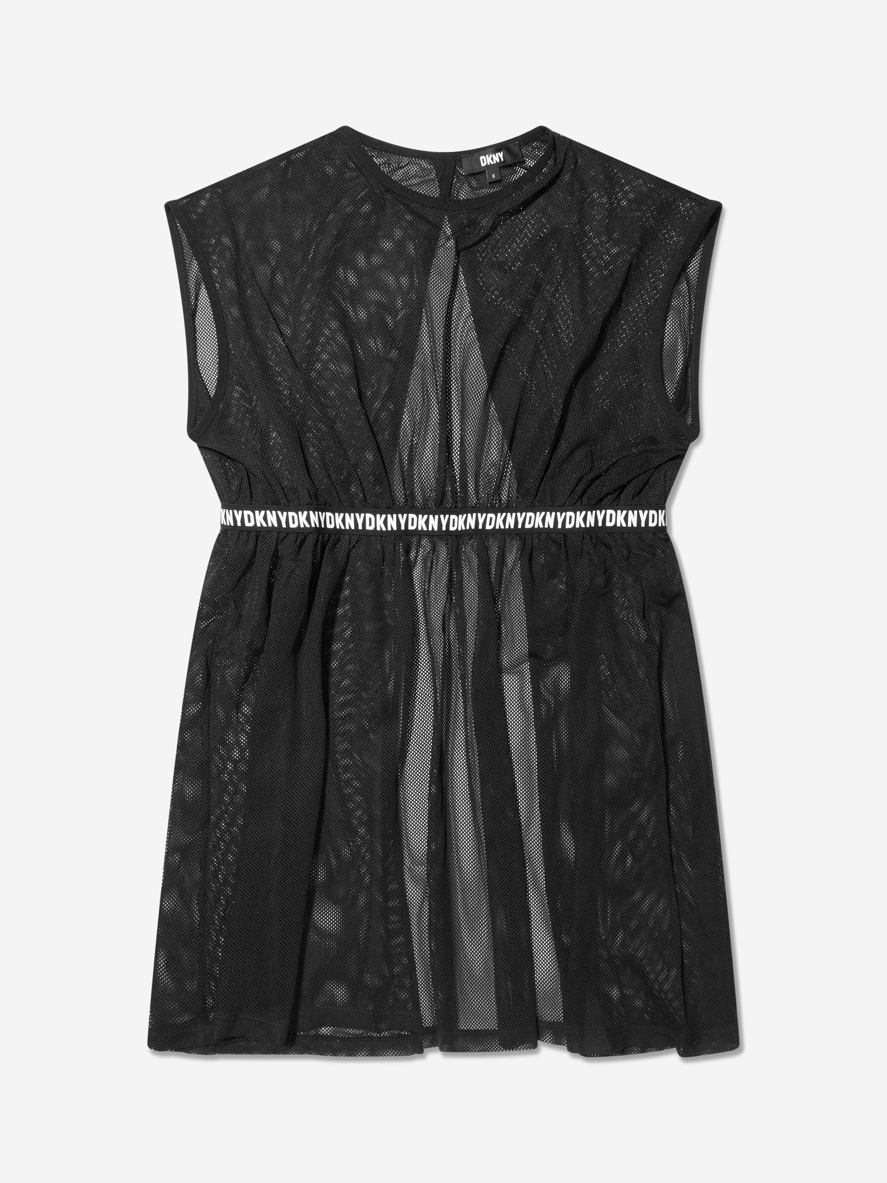 DKNY Girls 2-In-1 Milano Dress in Black | Childsplay Clothing DKNY Girls 2-In-1 Milano Dress in Black | Childsplay Clothing
