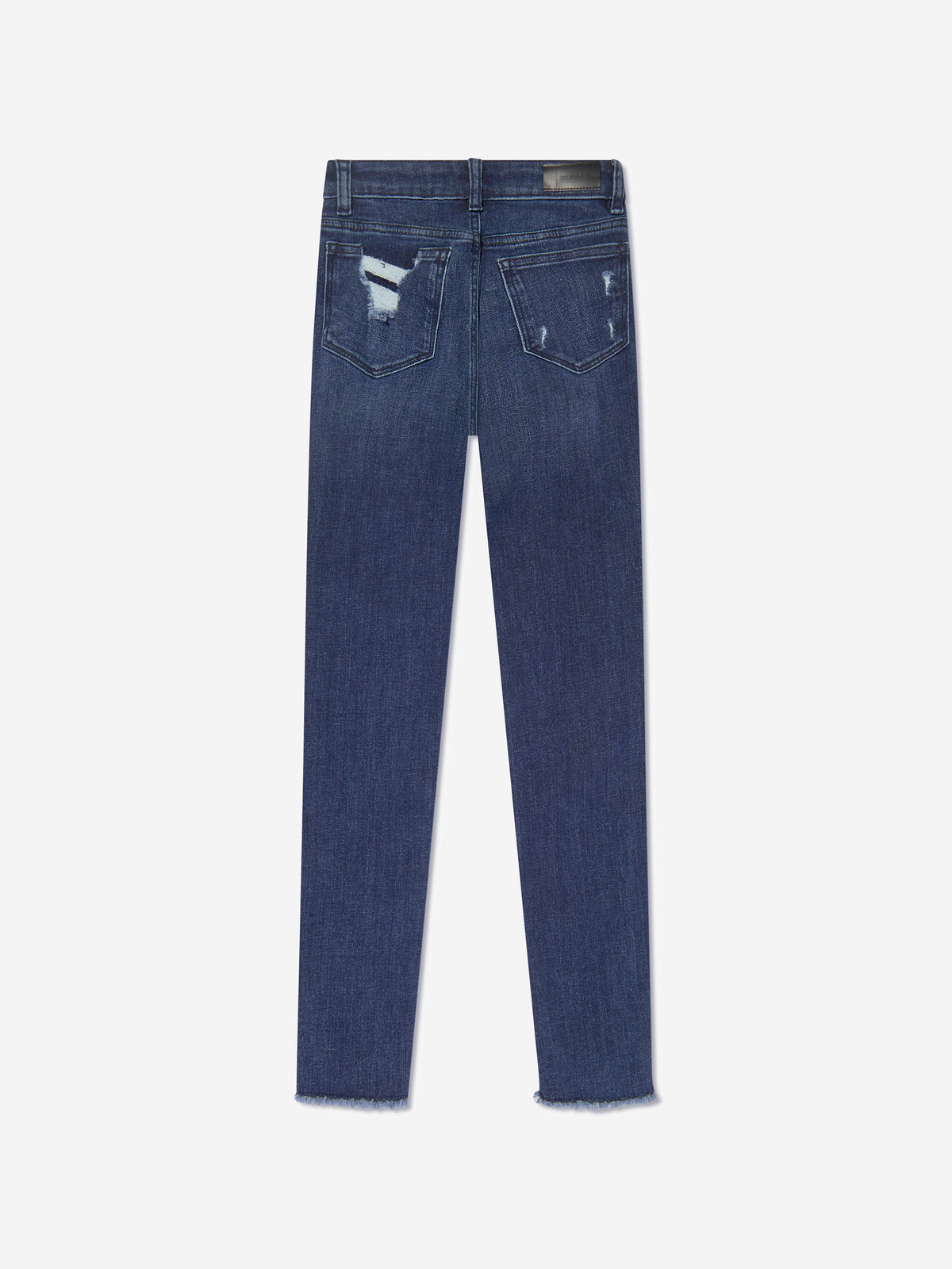DL1961 Girls Chloe Distressed Skinny Jeans in Navy | Childsplay 