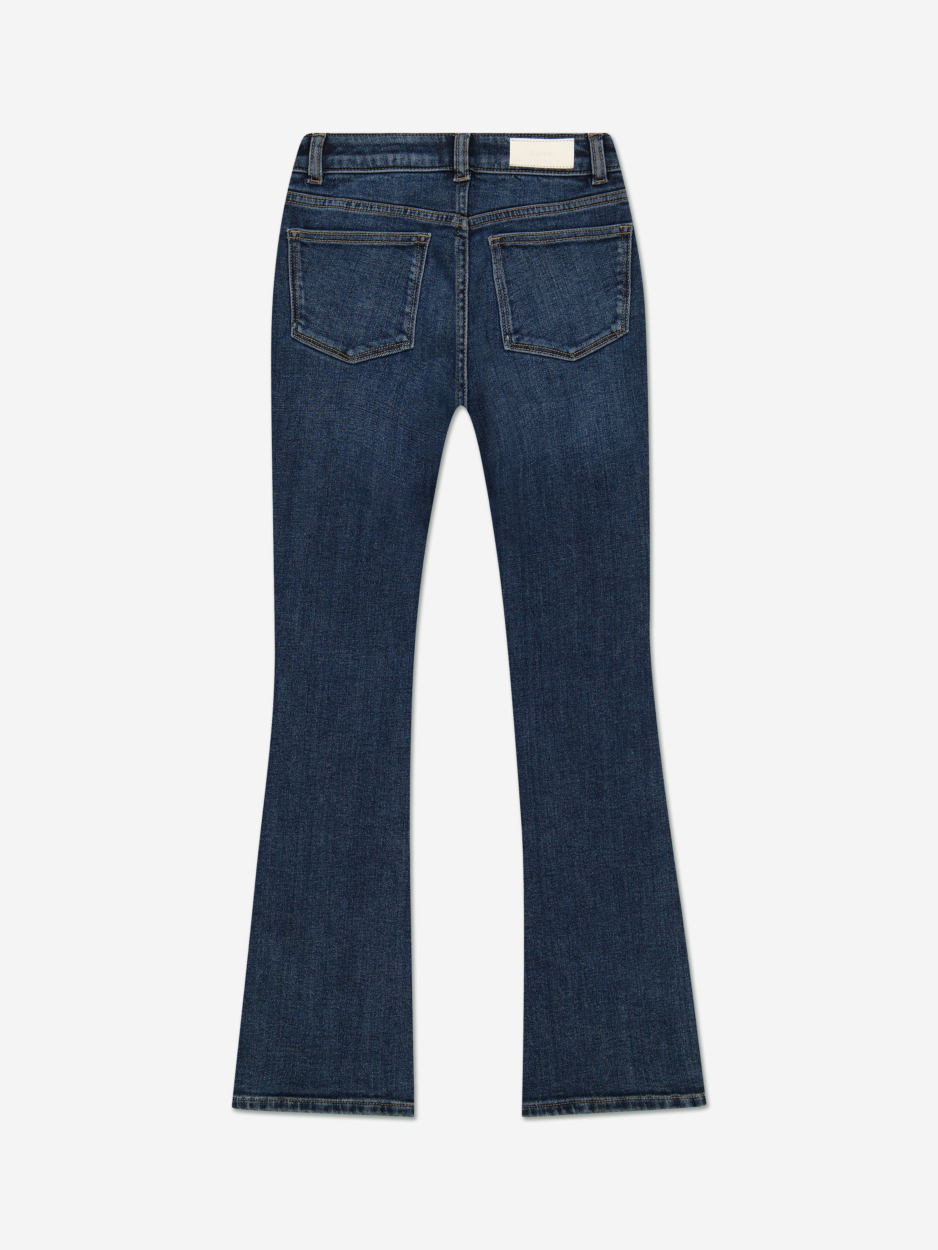 DL1961 Girls Claire Bootcut Jeans in Blue | Childsplay Clothing