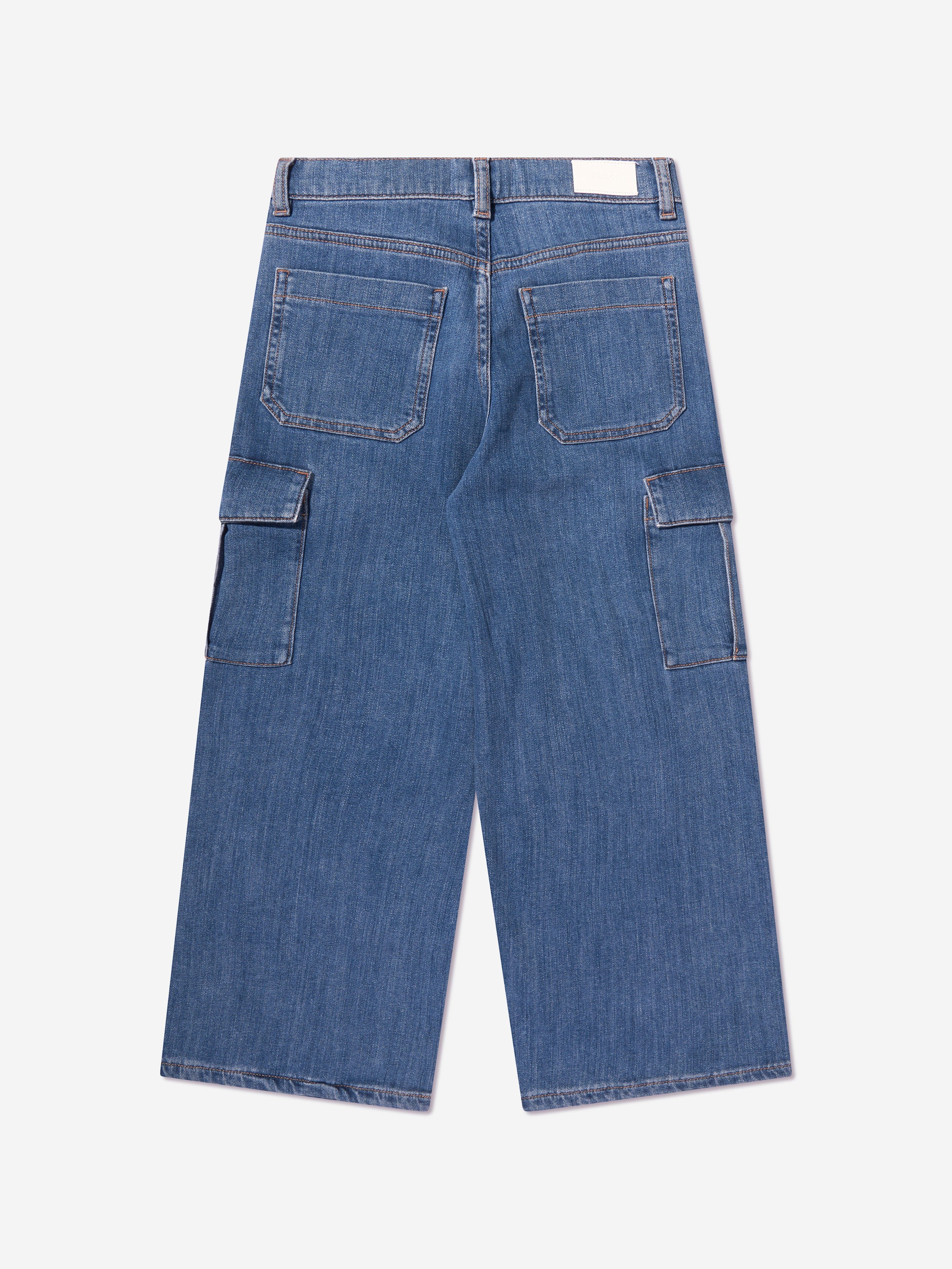 DL1961 Kids Zeke Wide Leg Jeans in Blue | Childsplay Clothing