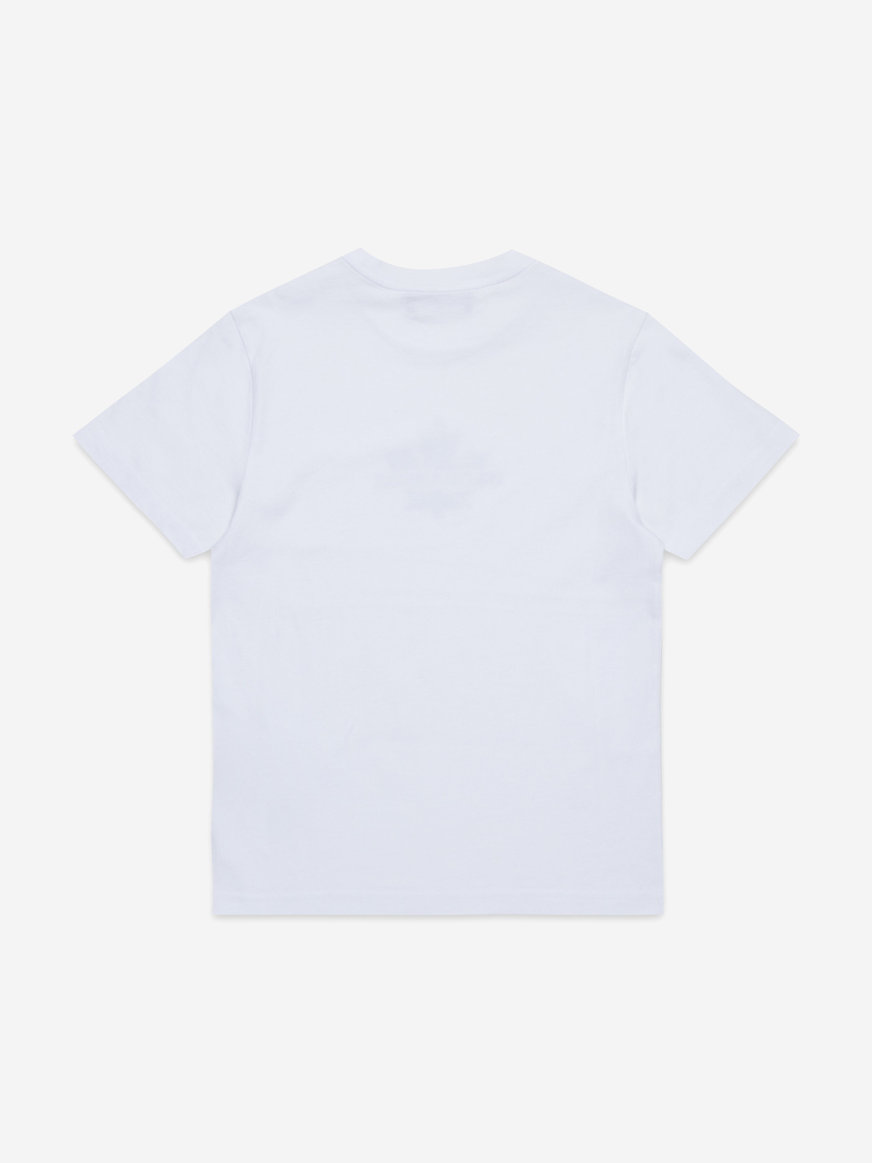 DSQUARED2 kids 新品　白T 半袖12Y 150 Dsquared2 Kids Maple Leaf Logo T-Shirt in White | Childsplay Clothing
