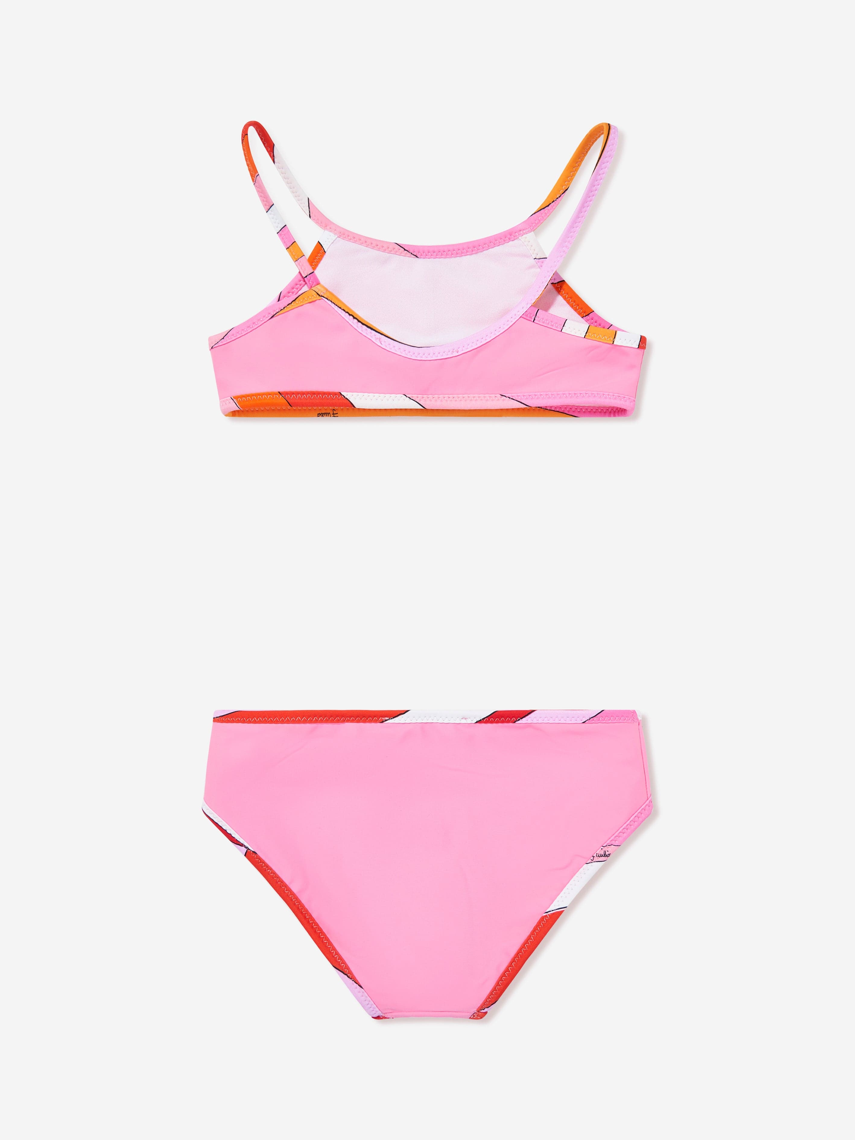 PUCCI Girls Logo Bikini in Pink | Childsplay Clothing