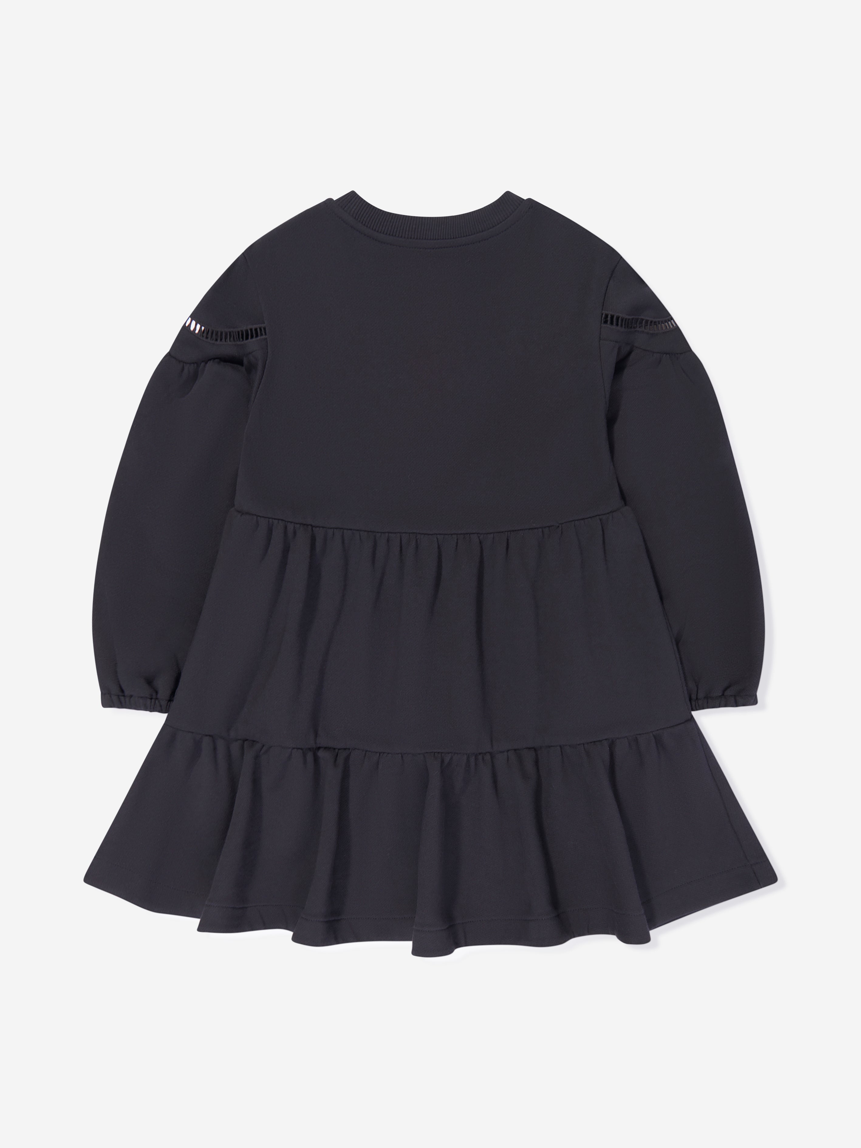 Etro Girls Flower Jersey Dress in Navy 12 Yrs