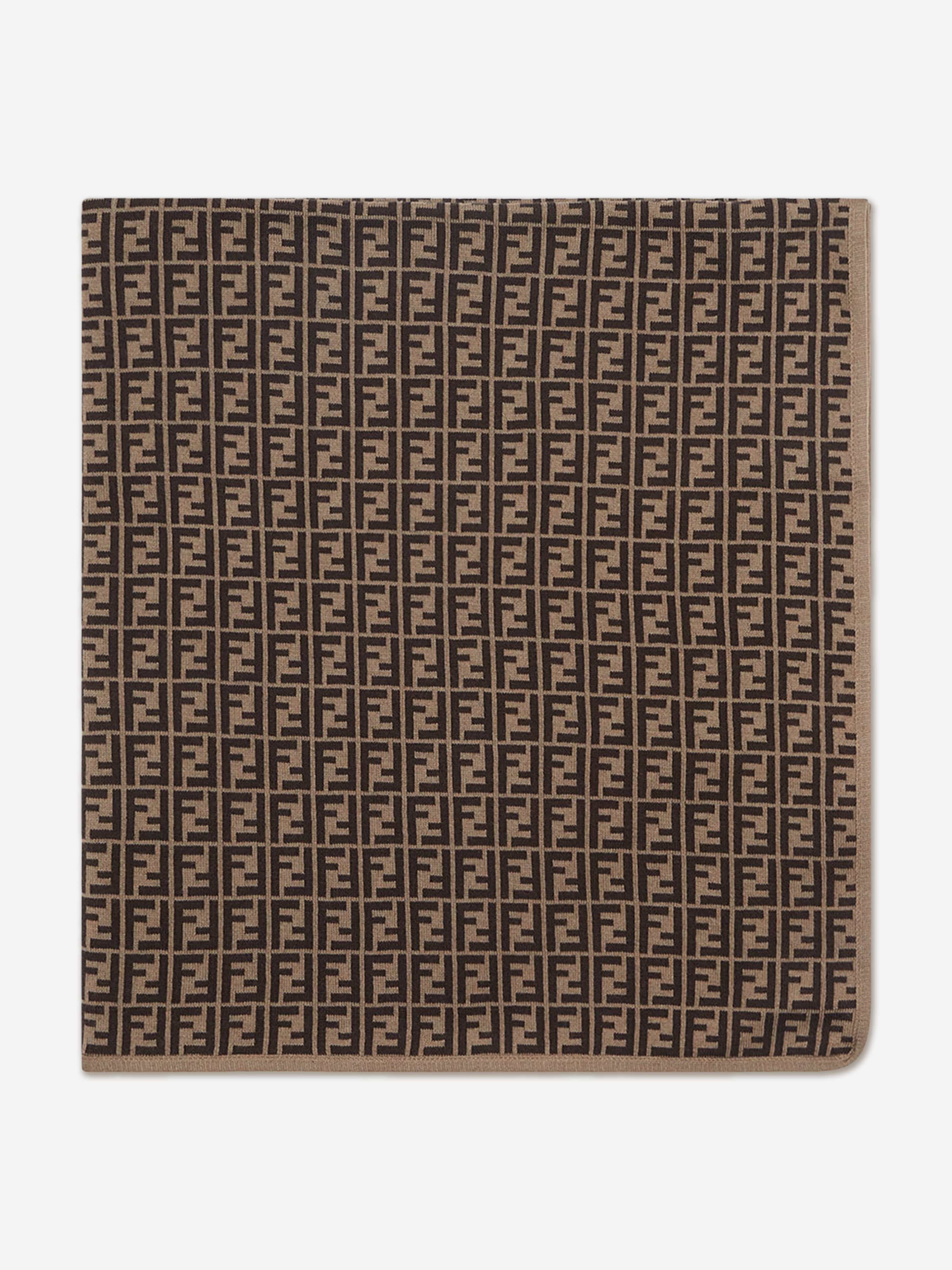 寝具 FENDI タオルケット K50B12BR 140x200cm