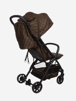 Buy Fendi Brown FF Logo Reclinable Stroller for KIDS in Oman
