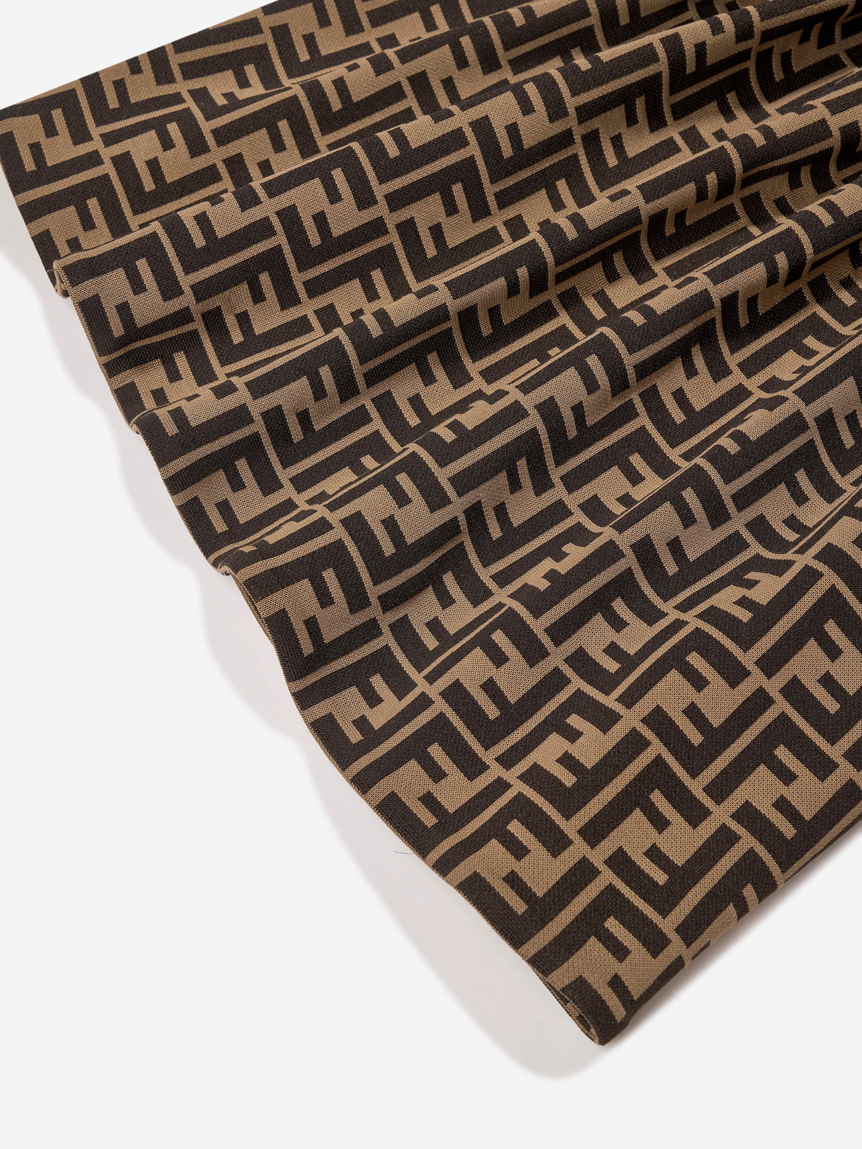 Fendi Monogram Dress 8 Year Brown Fendi Monogram Dress 8 Year Brown