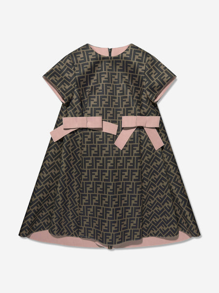 FENDI - FENDI*フェンディ　コットンフリルチュニック　リボン　ネイビー　38 FENA0091_BR001_1_041eaeae-89f3