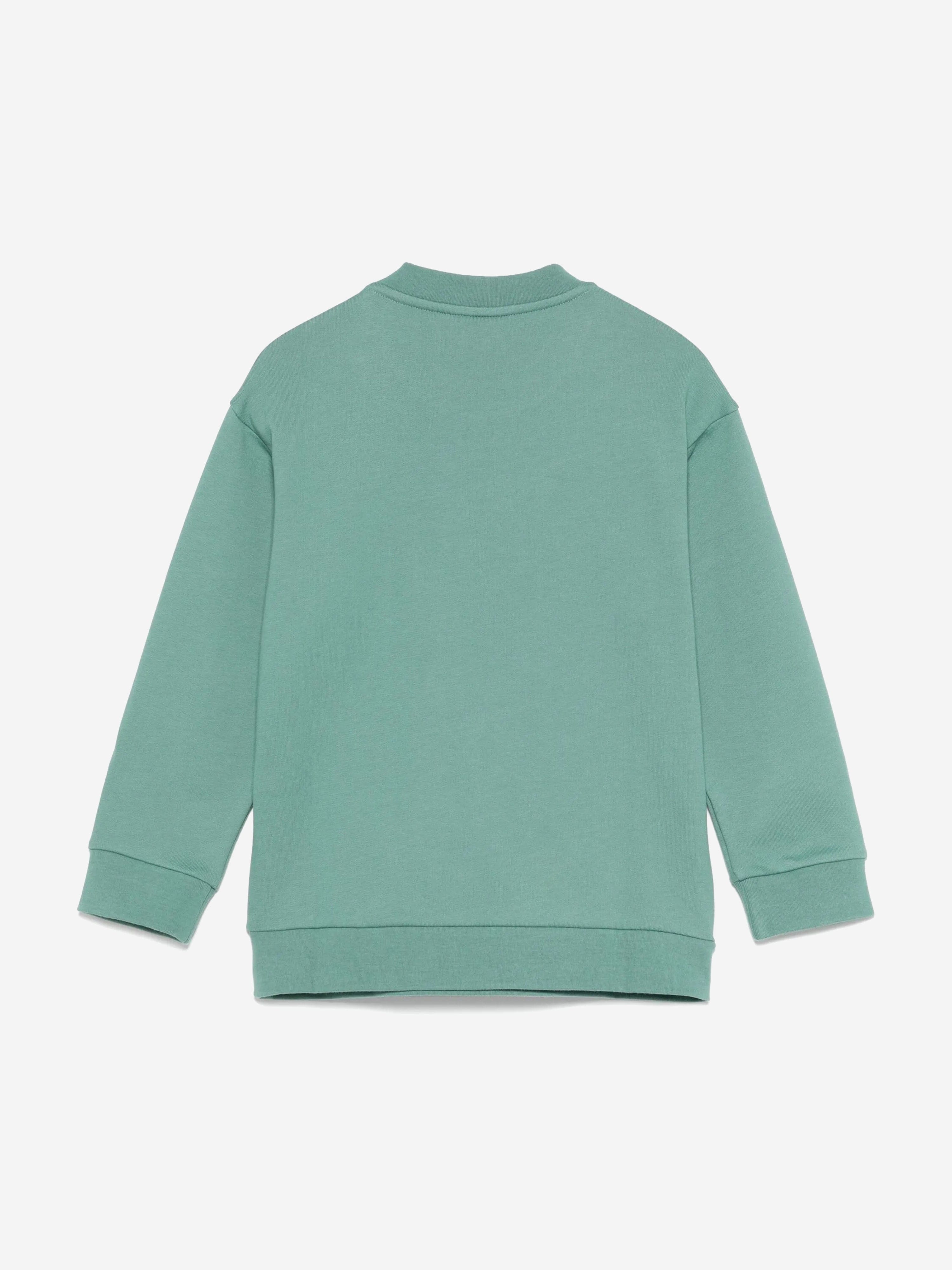 Fendi Kids Logo Sweatshirt in Green | Childsplay Clothing