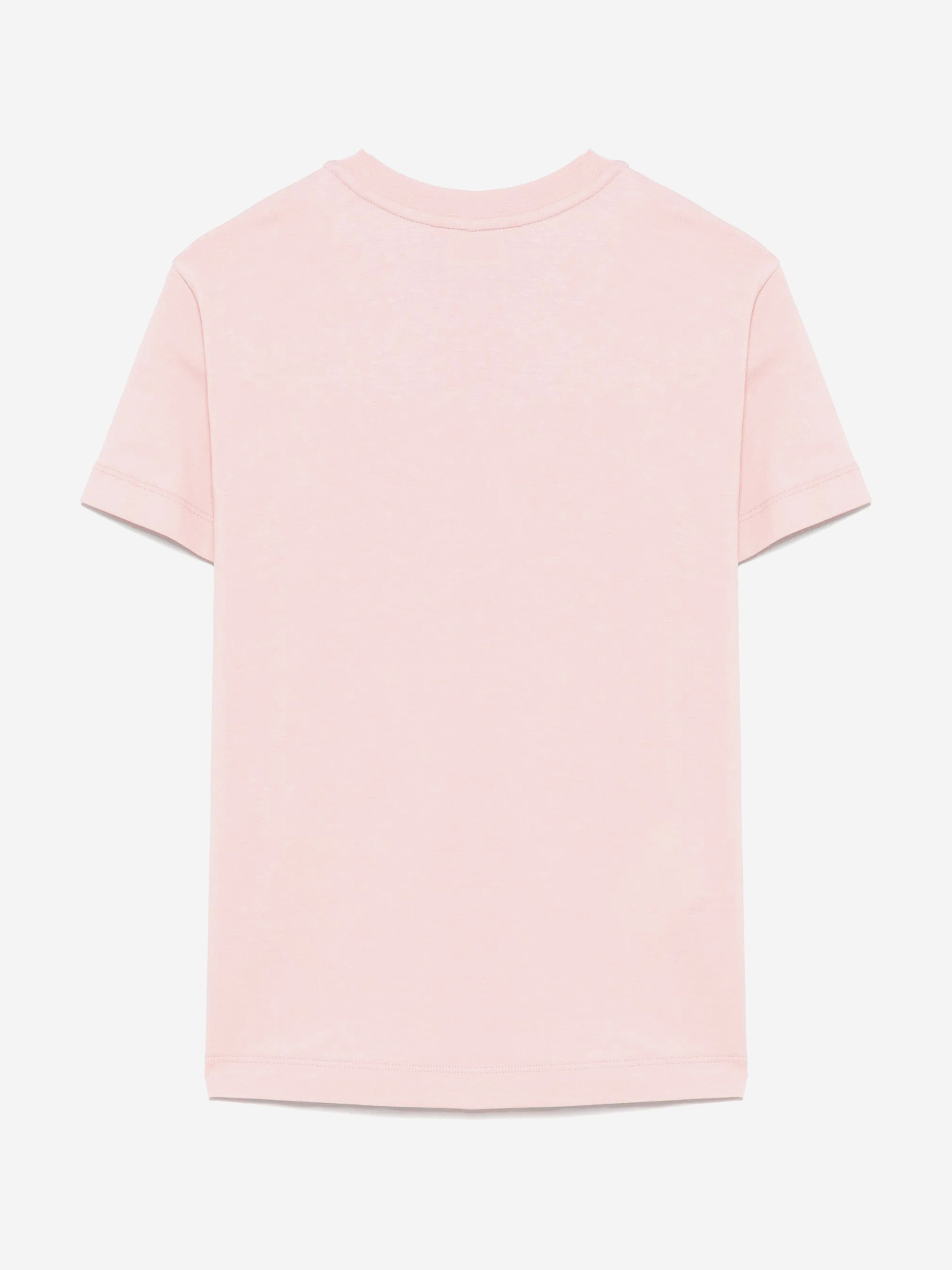 Fendi Kids Fendi Girls Logo T-Shirt in Pink | Childsplay Clothing