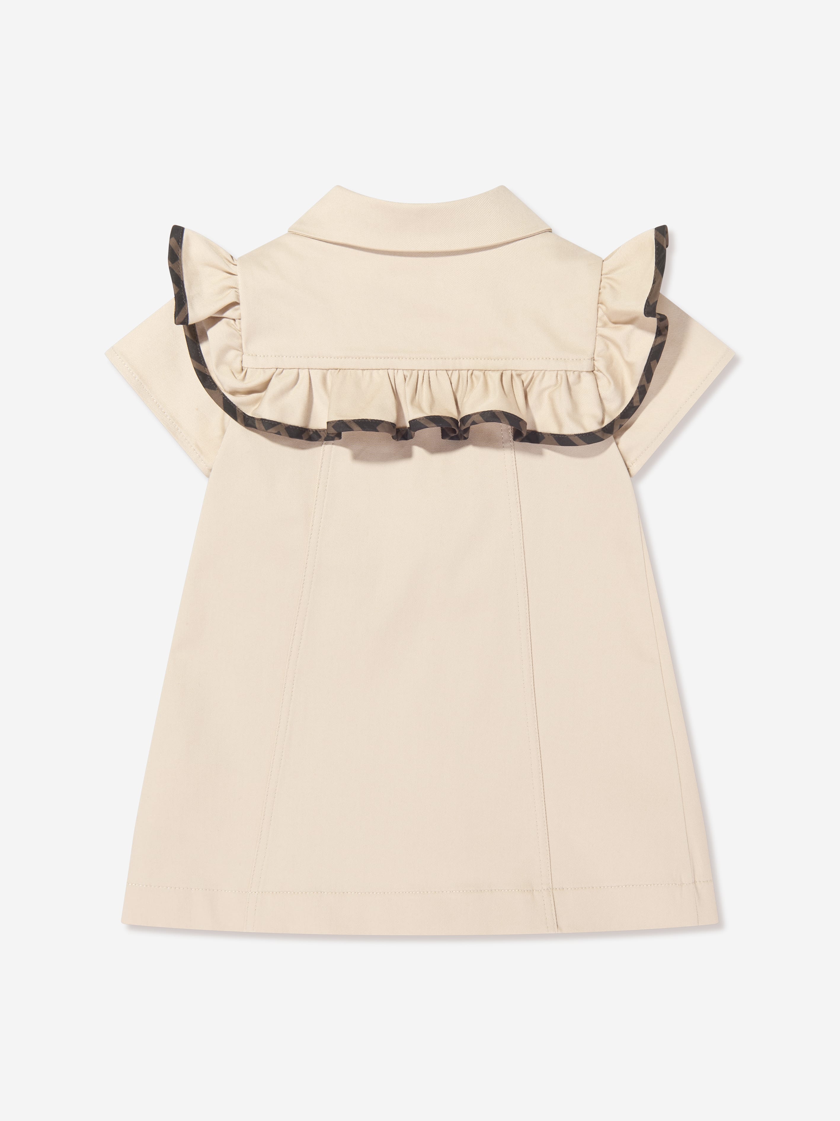 FENDI KIDS ノースリーブ フリル トップス FENDI KIDS ノースリーブ フリル トップス FENDI KIDS ノースリーブ