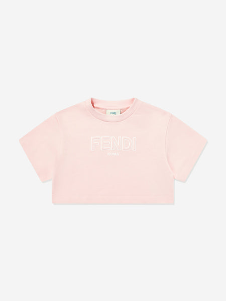 FENDI ピンクTシャツ T-Shirt Cotton Pink | Fendi