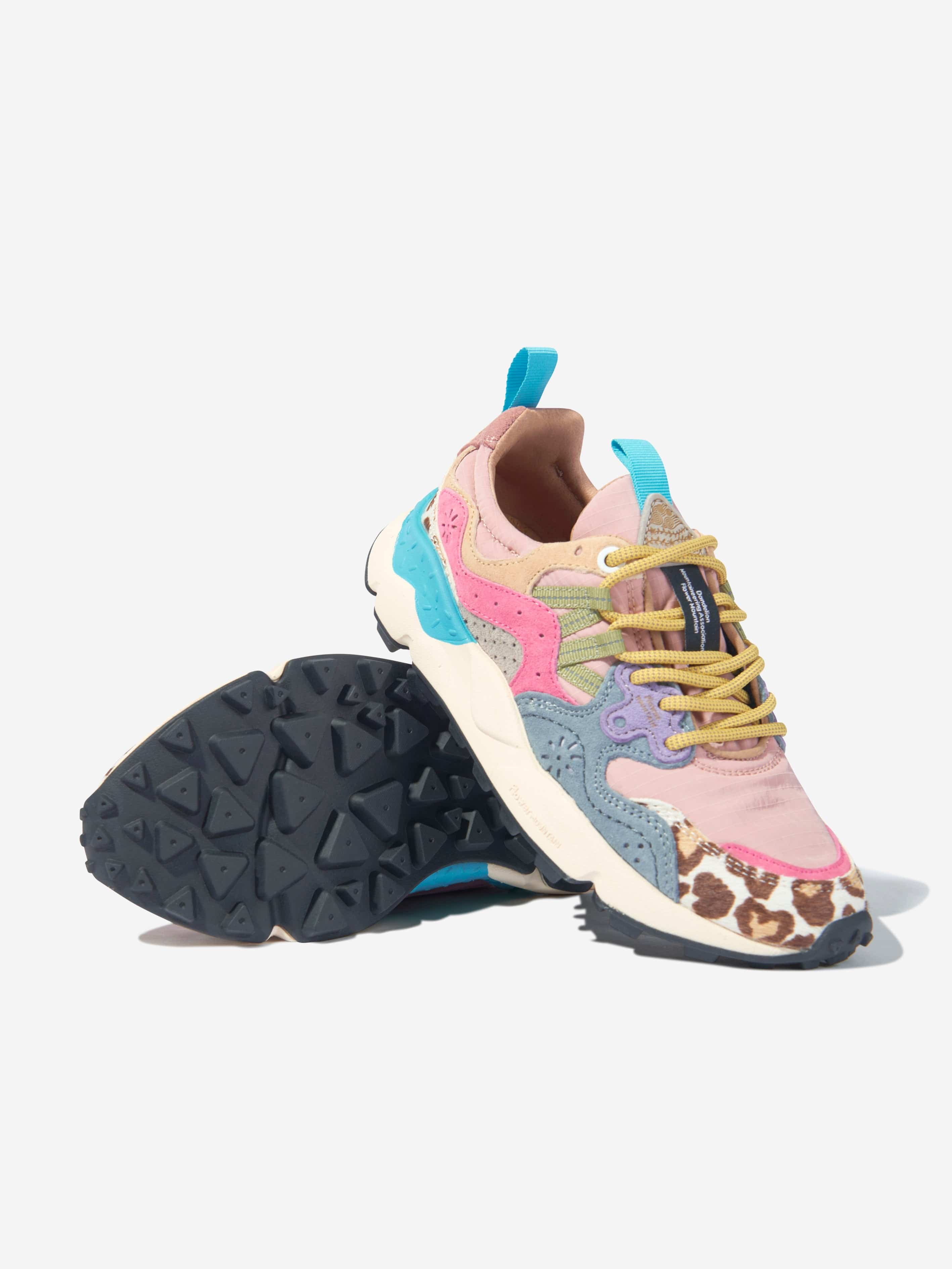 Flower Mountain Kids Yamano 3 Trainers in Multicolour | Childsplay