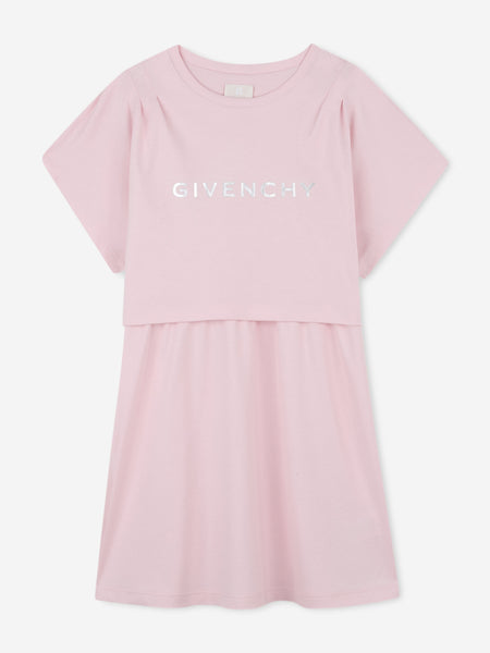givenchy t shirt dress Givenchy Little Girl's & Girl's Logo T-Shirt Dress