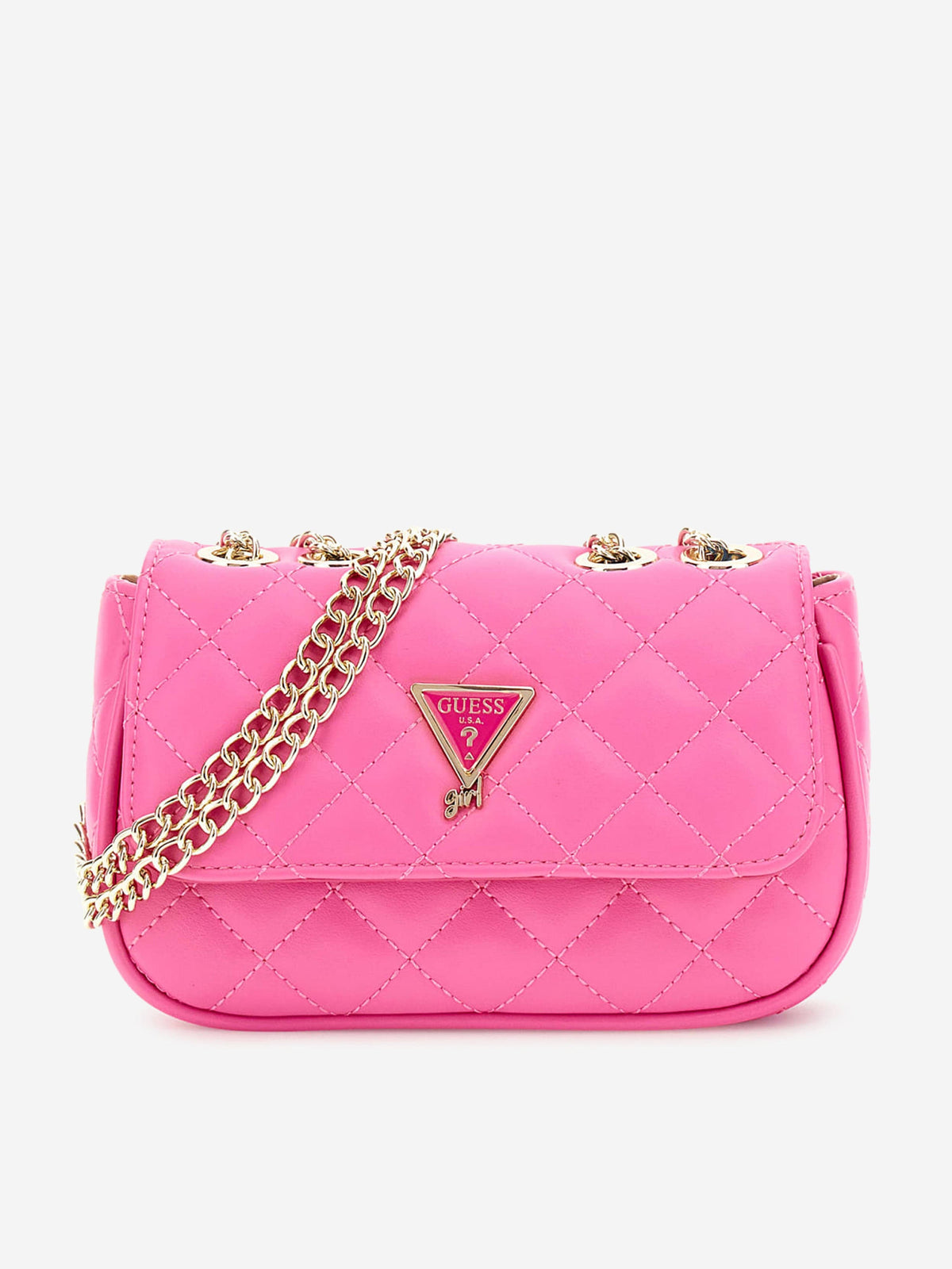 Guess Girls Mini Convertible Crossbody Bag in Pink (18.5cm ...