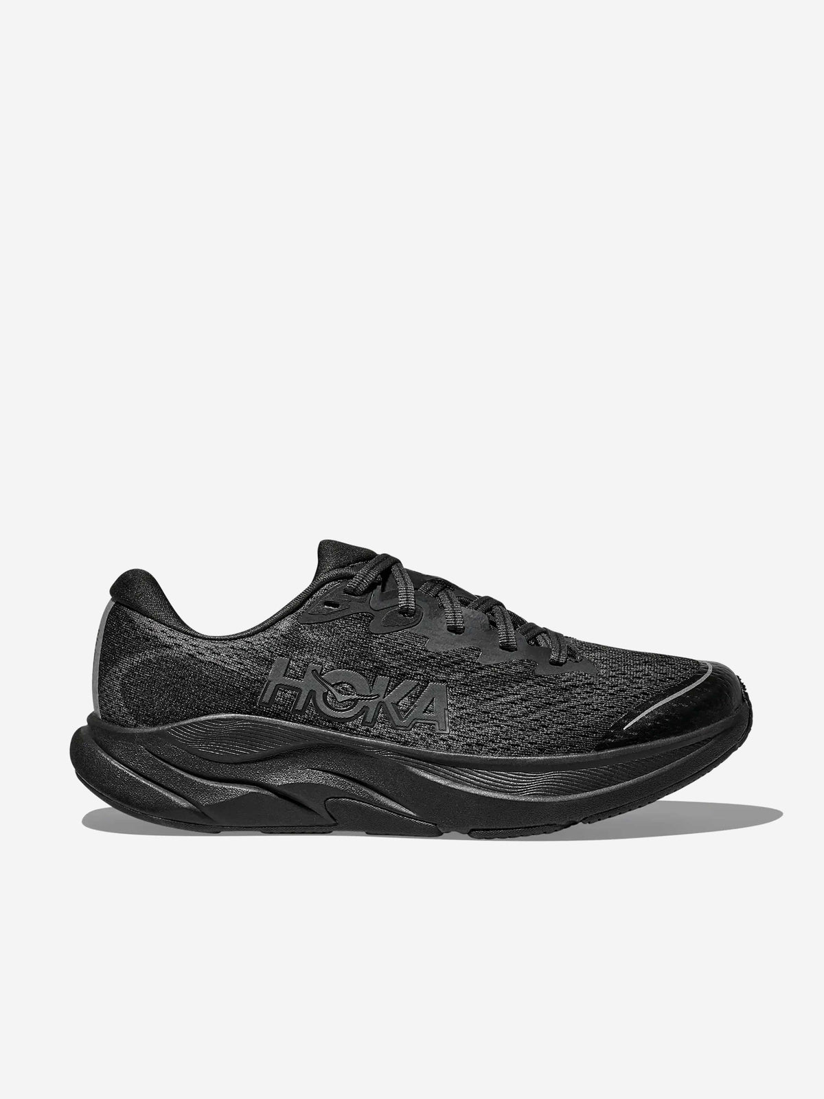 HOKA Kids Rincon 4 Trainers in Black | Childsplay Clothing