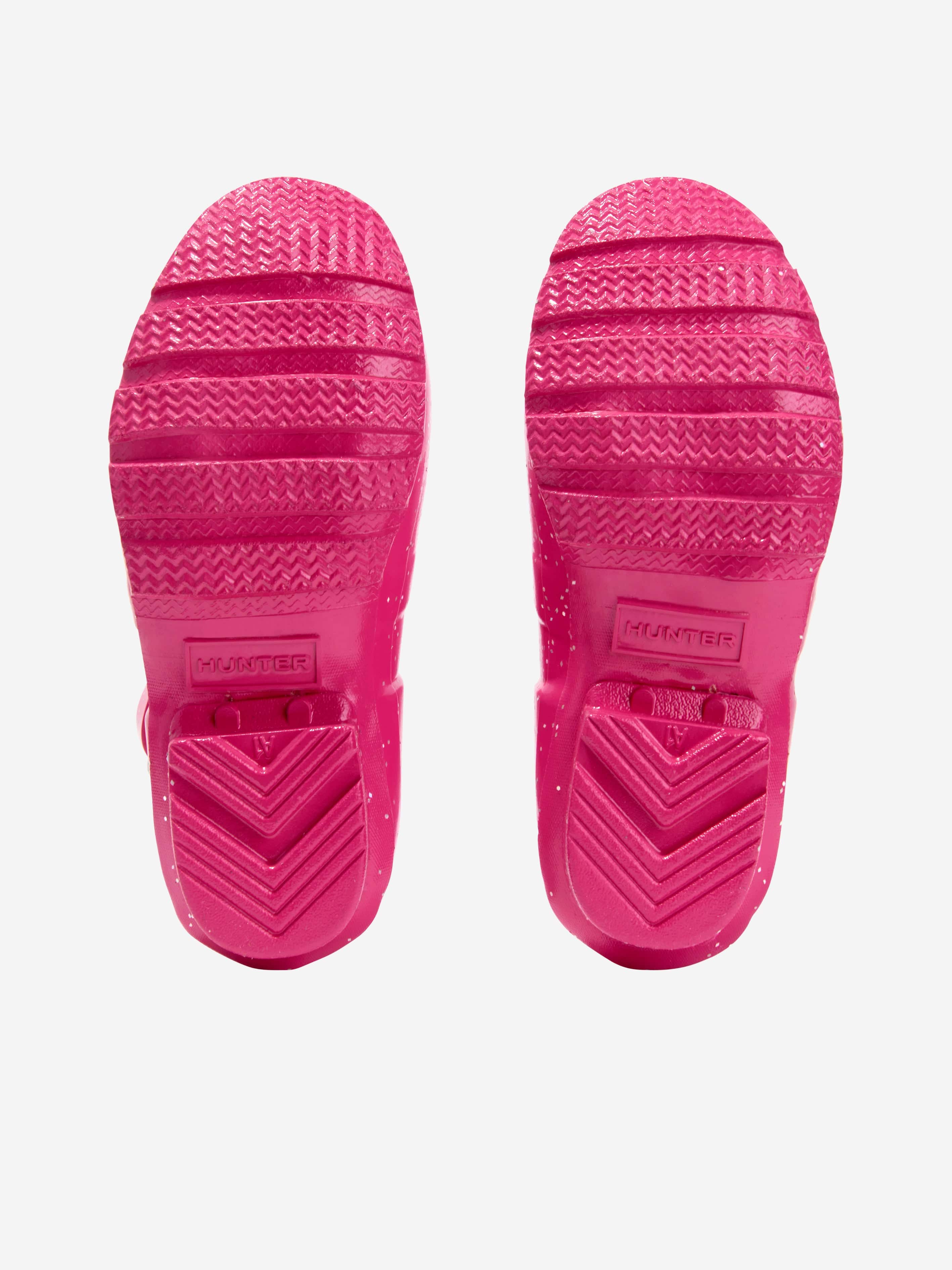 Wellington Boots Pink Sparkle Hunter Boots Childrens Wellies Pink