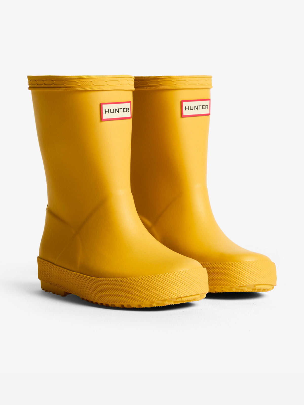 Hunter Kids First Wellington Boots in Yellow | Childsplay 