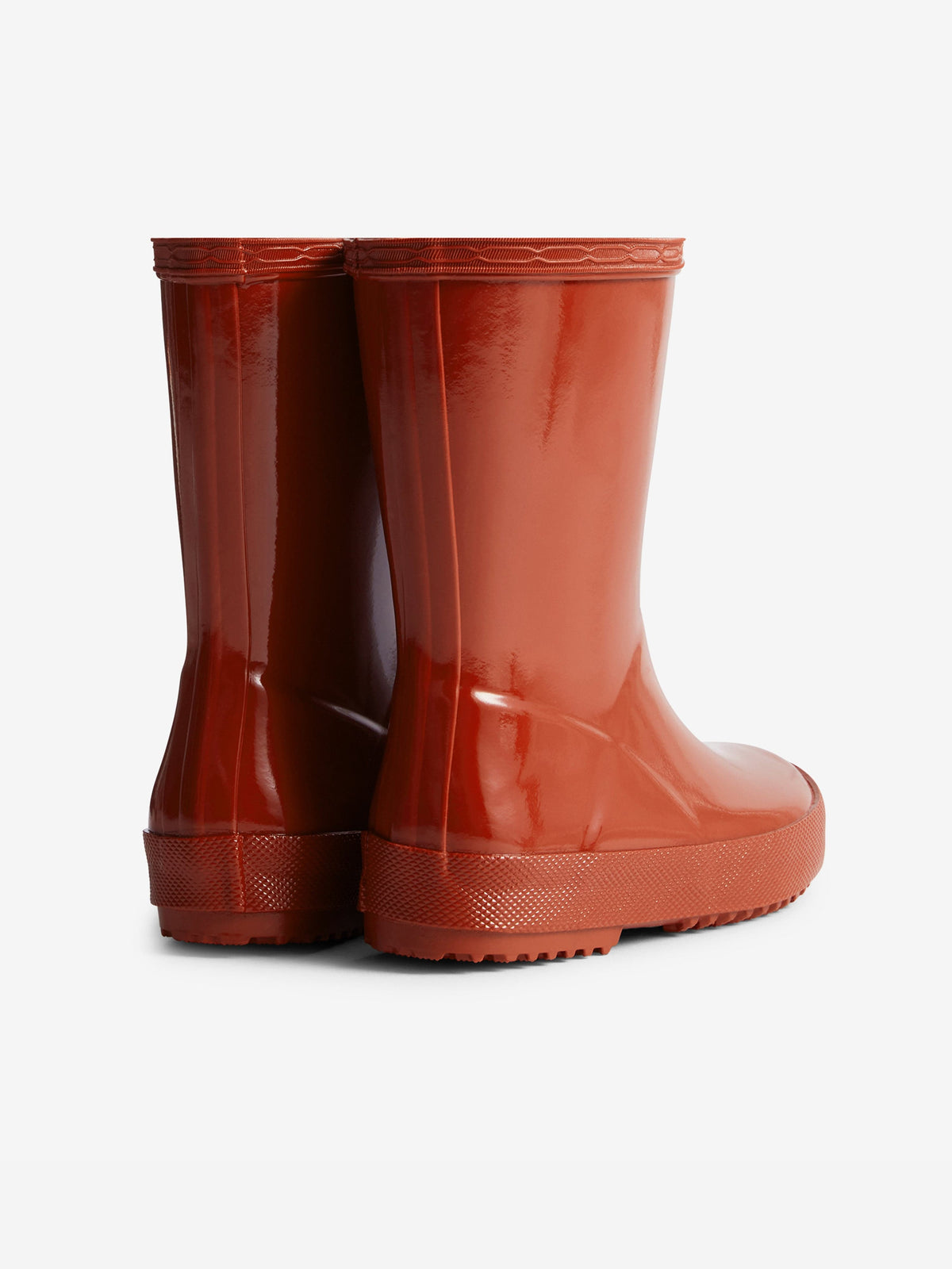 Hunter Kids Wellington Rain Boots Red Waterproof Pull On Size 4 Kids First Classic Rain Boots - Military Red | Hunter Boots main image 2