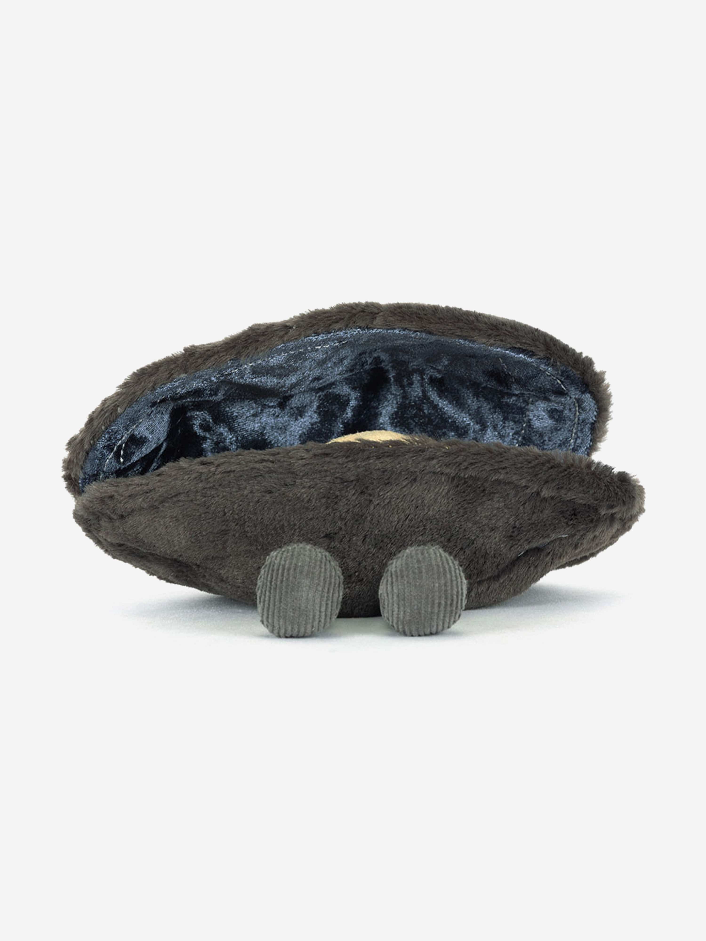 Jellycat Amuseables Michelle Mussel in Grey (17cm) | Childsplay