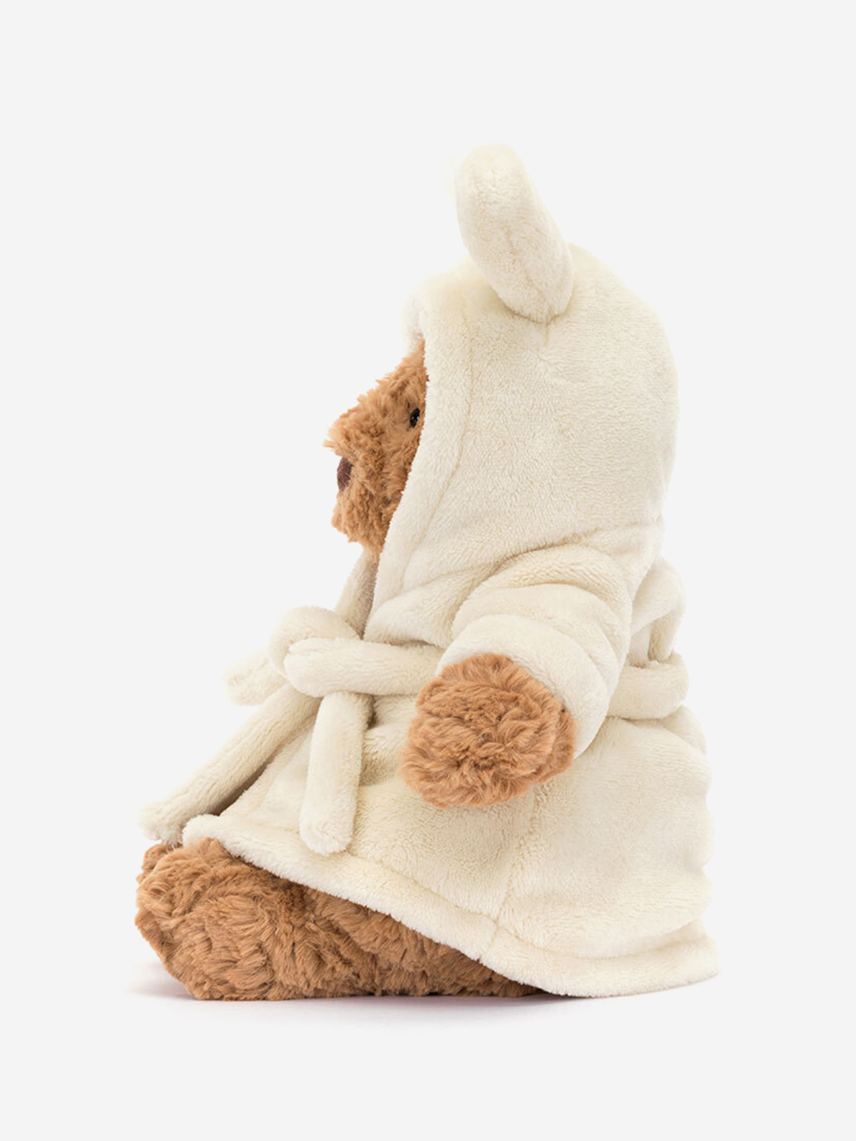 Jellycat Bartholomew Bear Bathrobe Outfit Brown 26cm | Soft Toy
