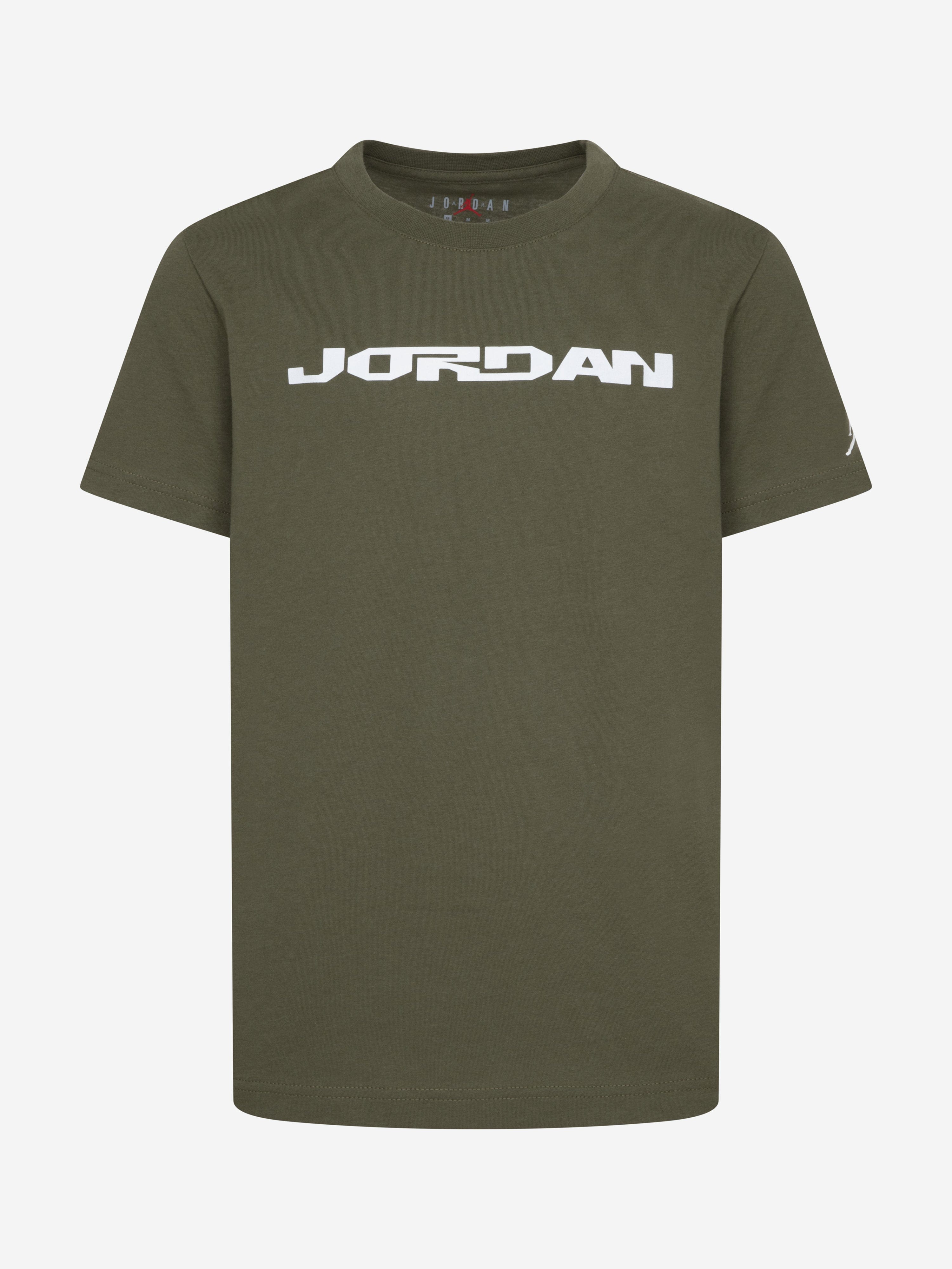 Jordan Boys MVP Fast Logo T-Shirt in Green Childsplay Clothing