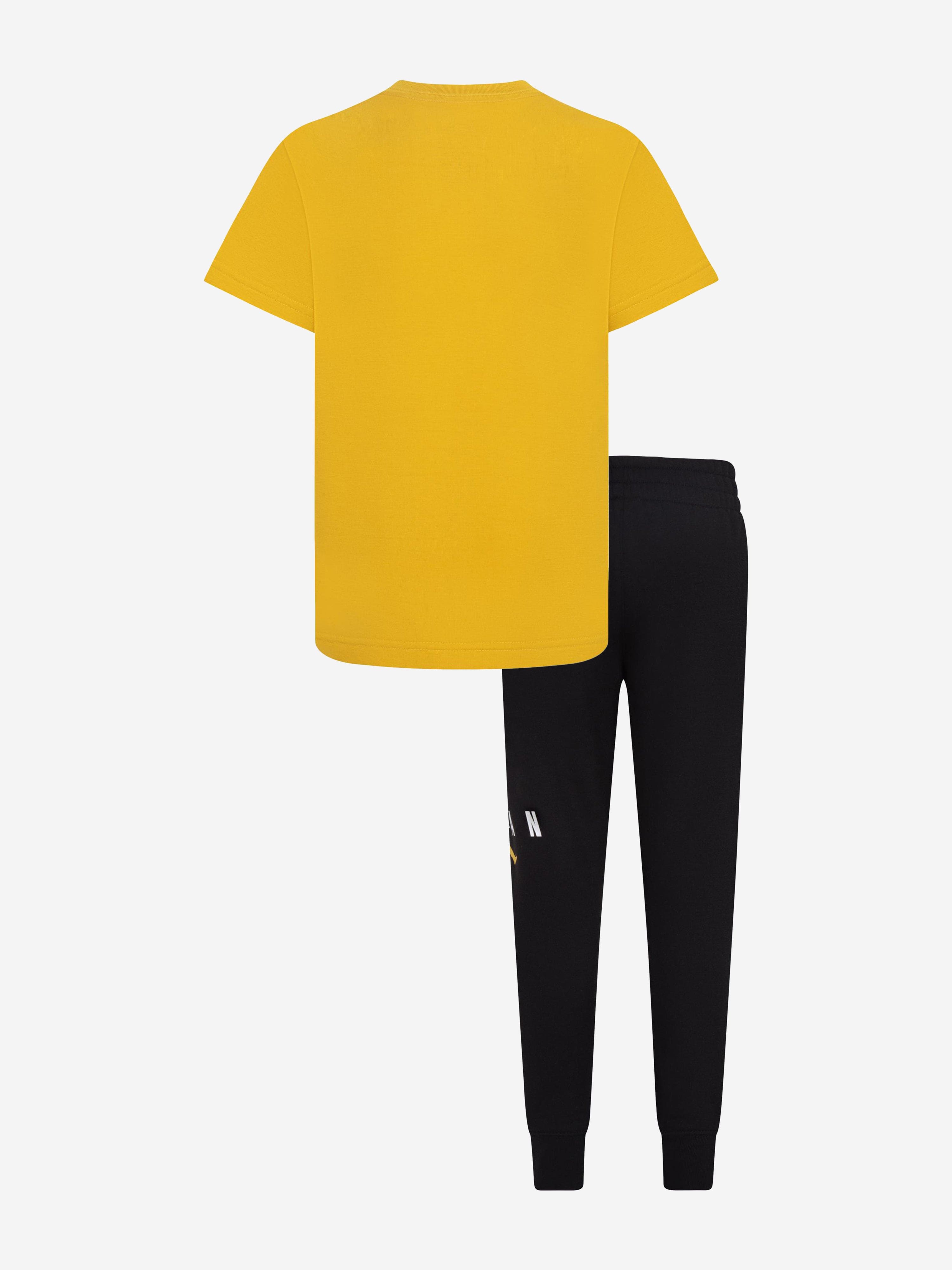 Jordan Kids Jumpman Sustainable Trouser Set in Yellow | Childsplay
