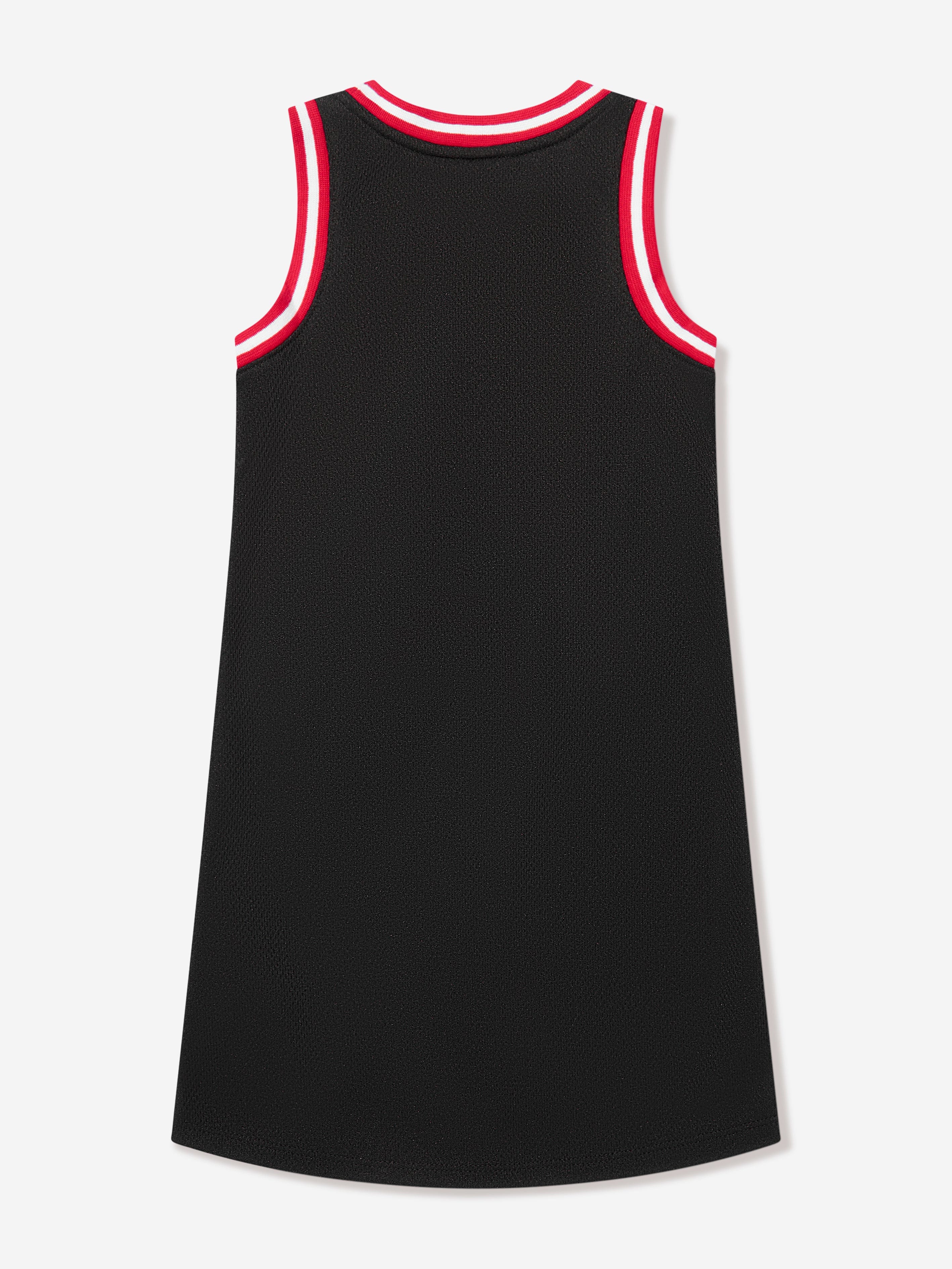 Jordan Girls 23 Jersey Dress in Black | Childsplay Clothing