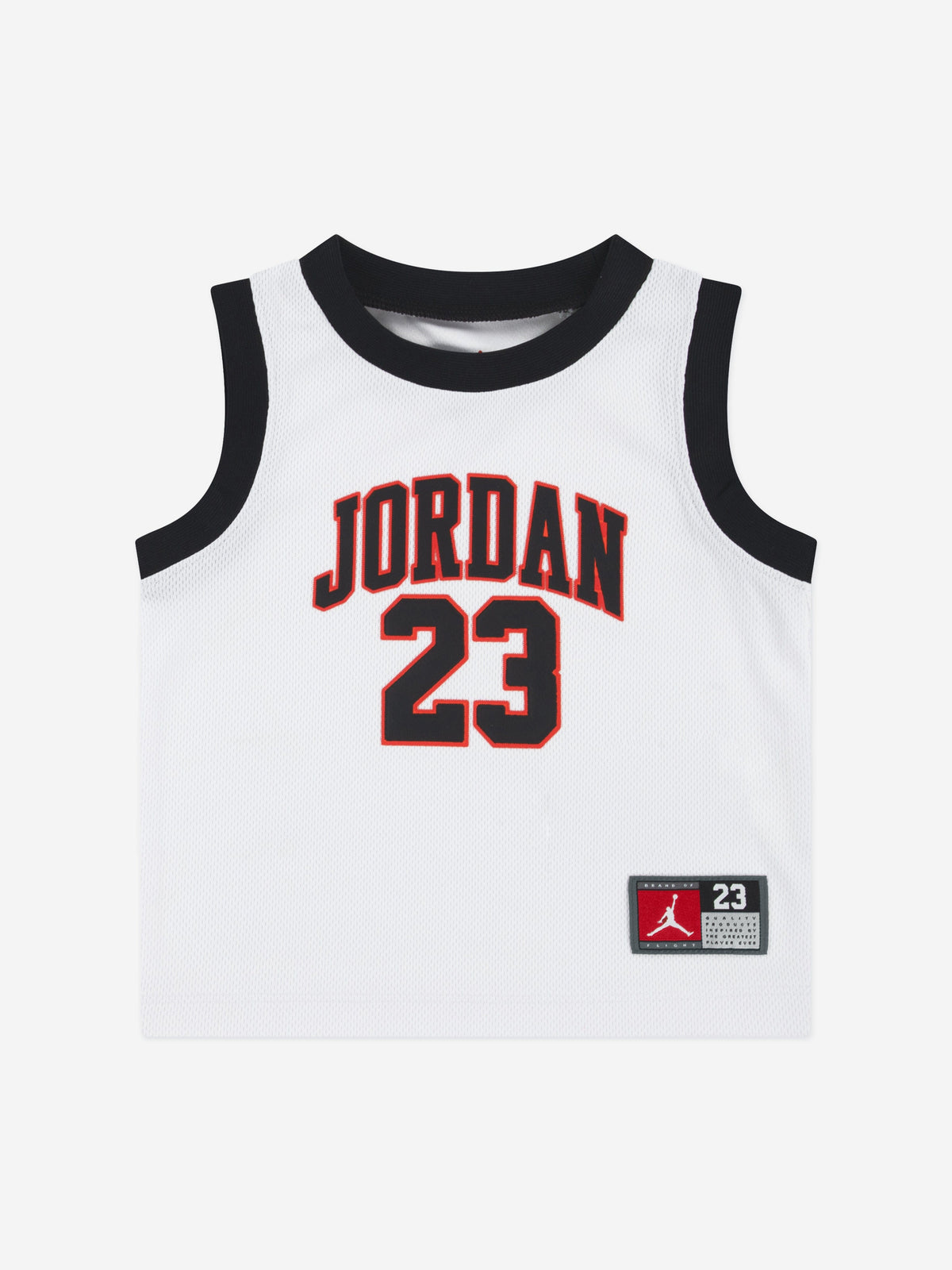 Jordan Kids Jordan 23 Jersey Set in White | Childsplay Clothing