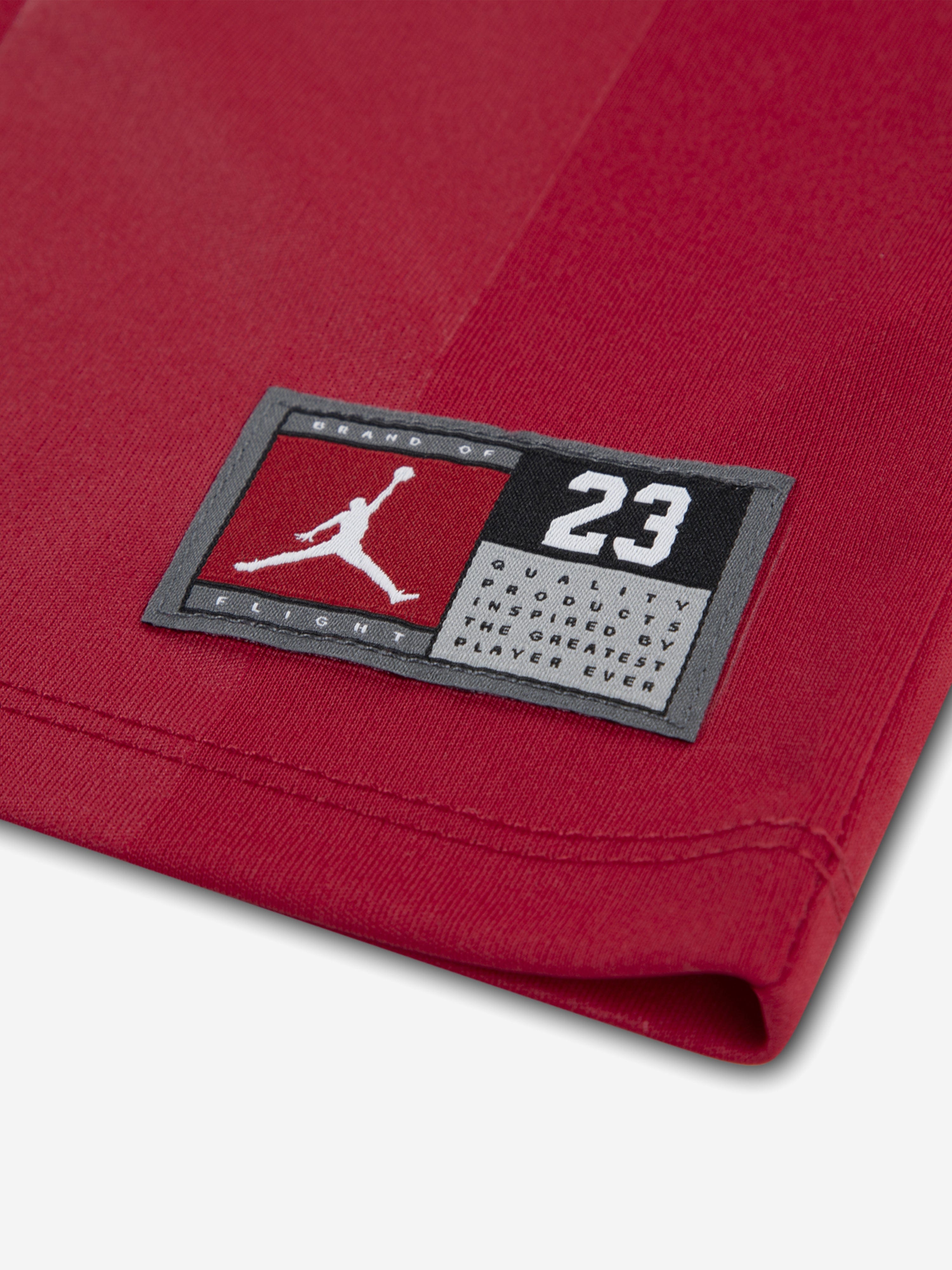 Jordan Boys MJ Sport Jersey Mesh Short Set in Red | Childsplay