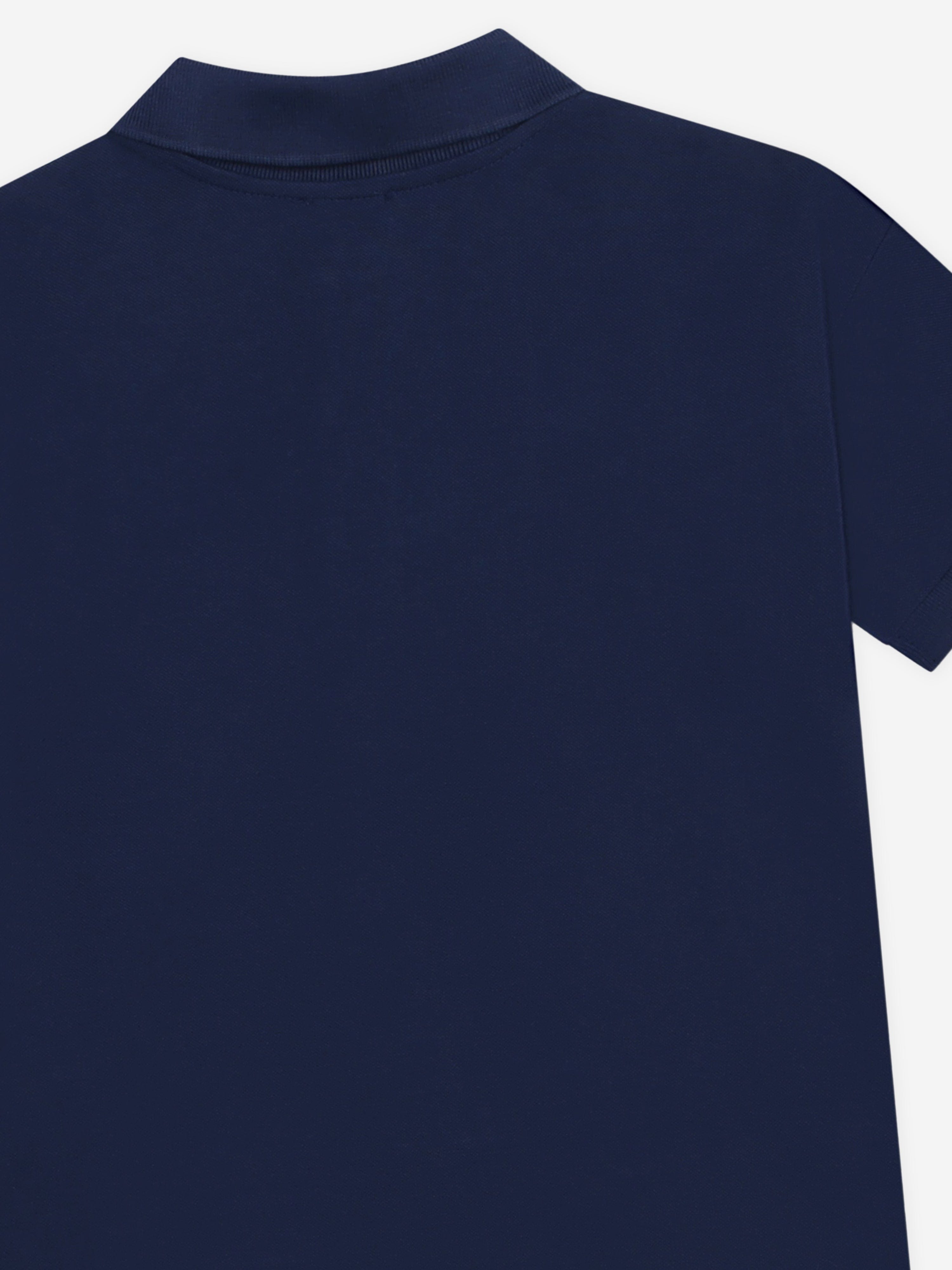 KENZO Girls Boke Flower Polo Dress in Navy | Childsplay Clothing